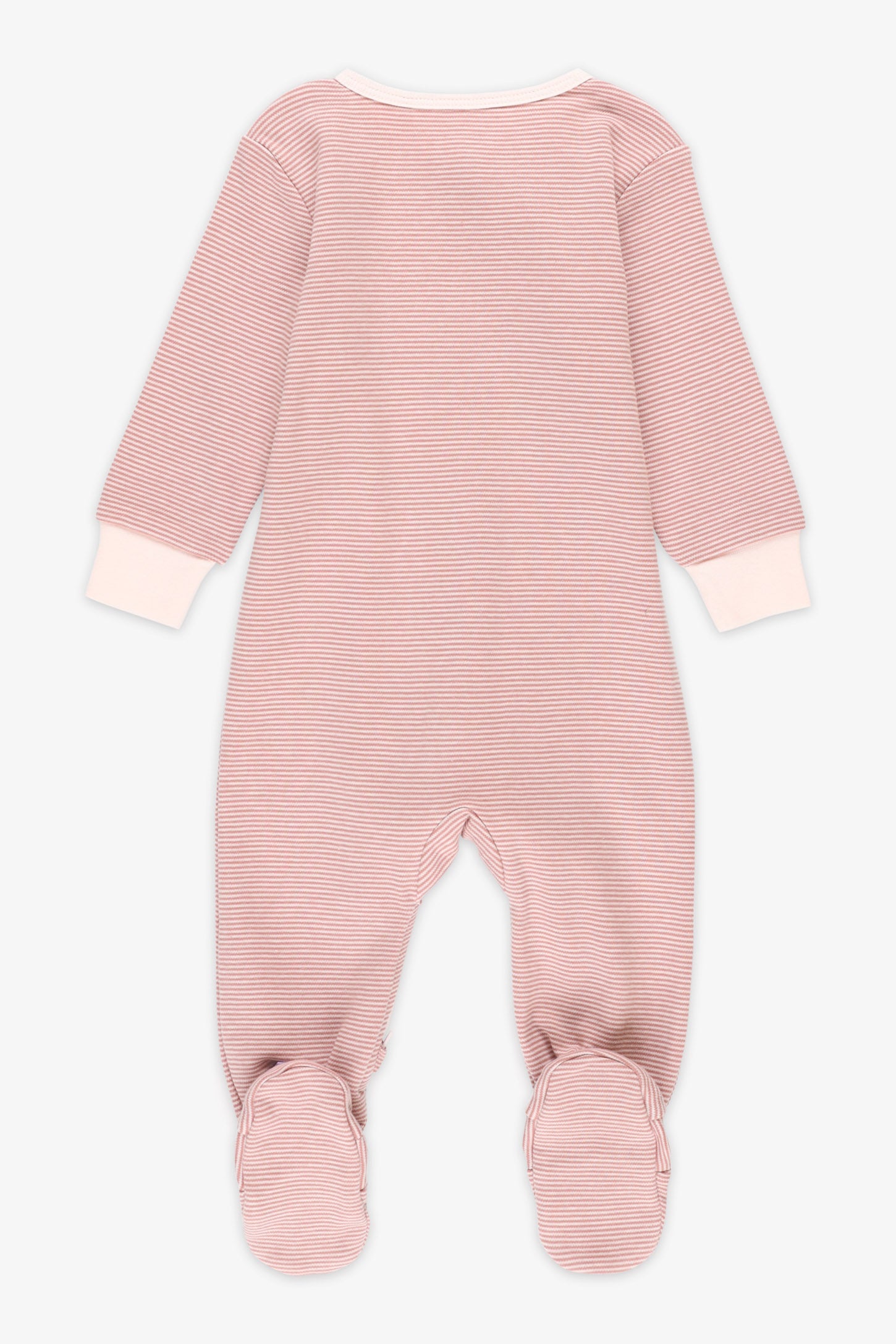 Pyjama 1-pièce coton bio, 2/30$ - Bébé && ROSE FONCE