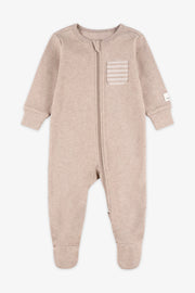 Pyjama 1-pièce coton bio, 2/30$ - Bébé && BRUN