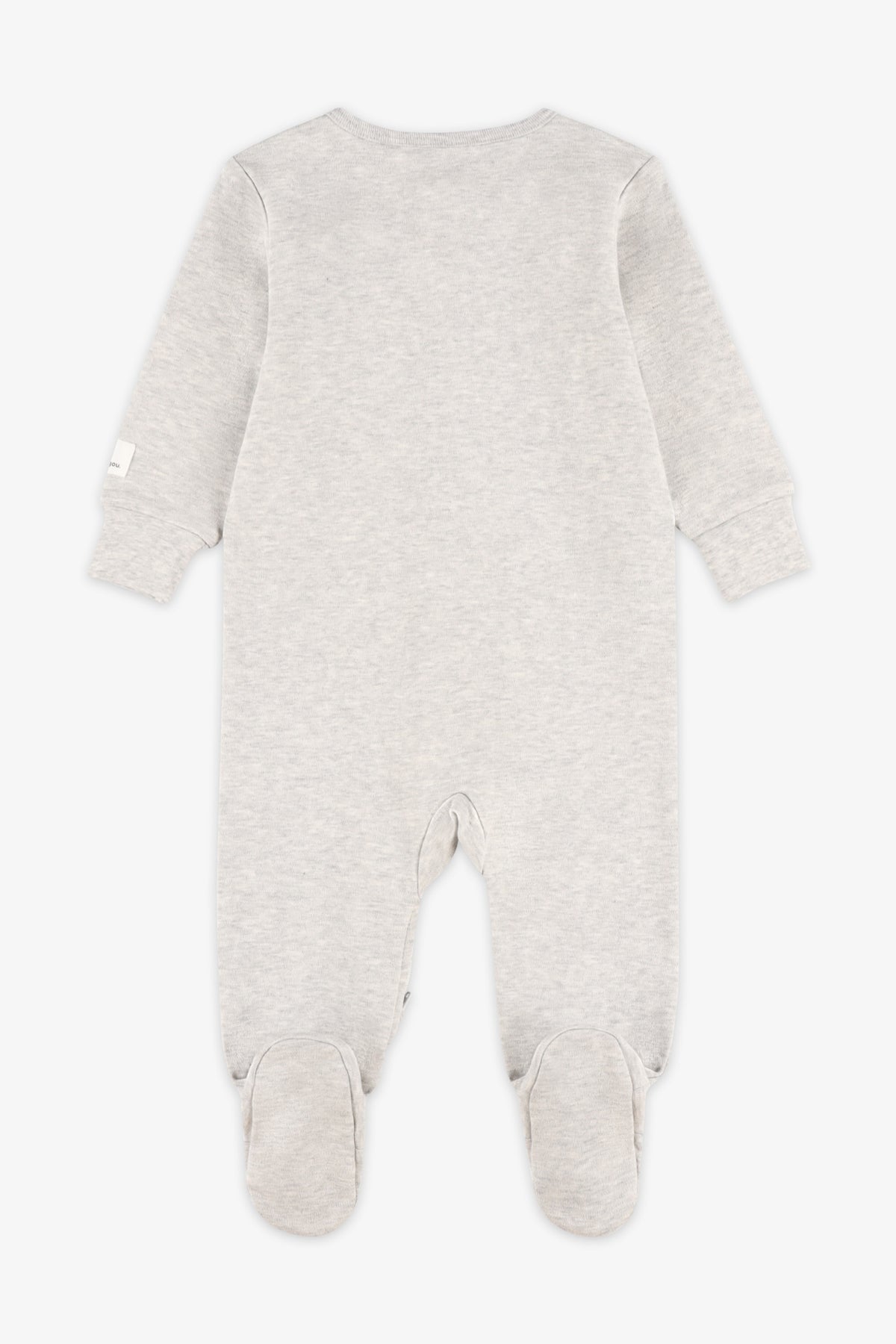 Pyjama 1-pièce coton bio, 2/30$ - Bébé && GRIS MIXTE