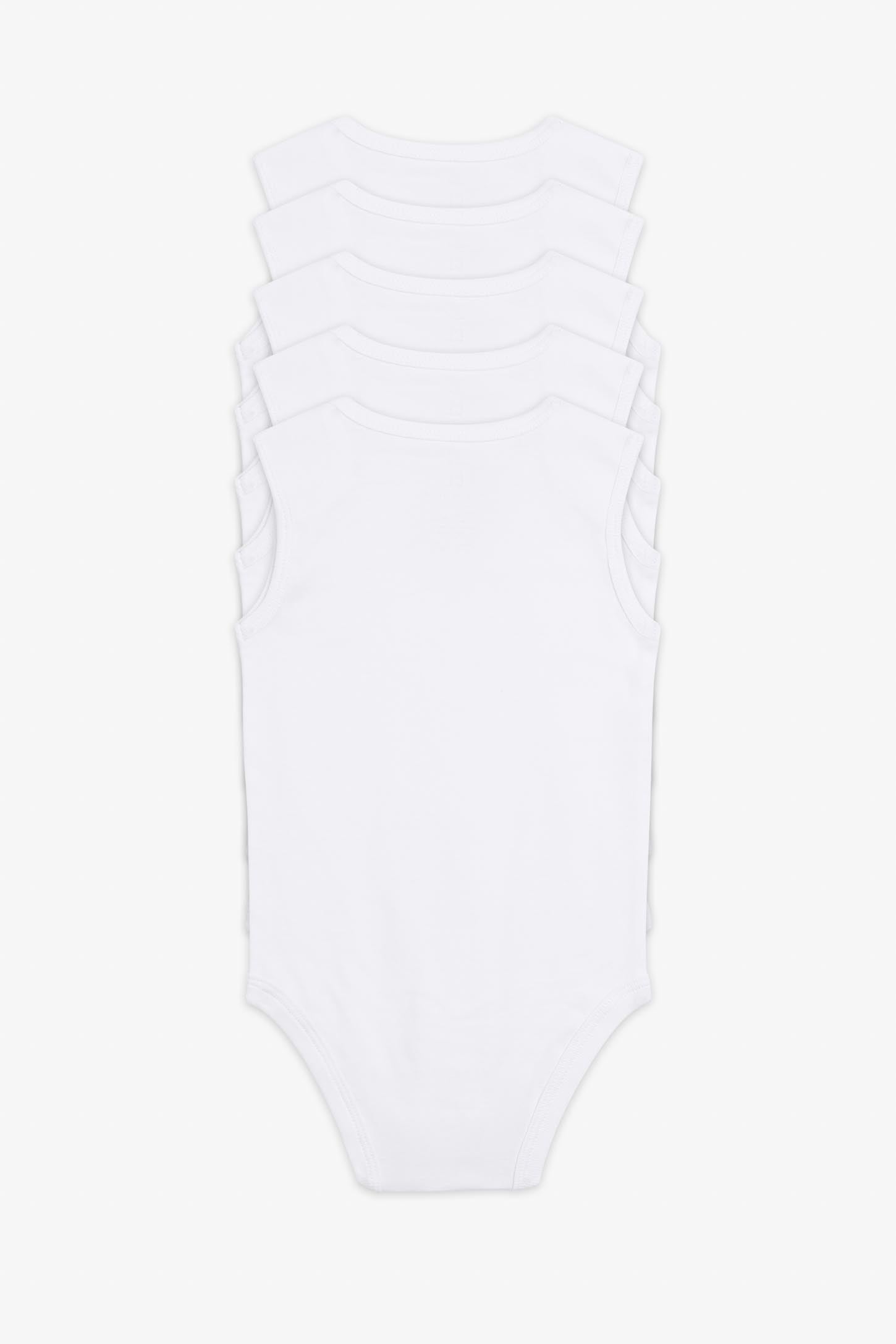 Lot de 5 cache-couches blanc - Bébé && BLANC