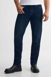 Pantalon en denim 5 poches - Homme, Relax Fit && INDIGO