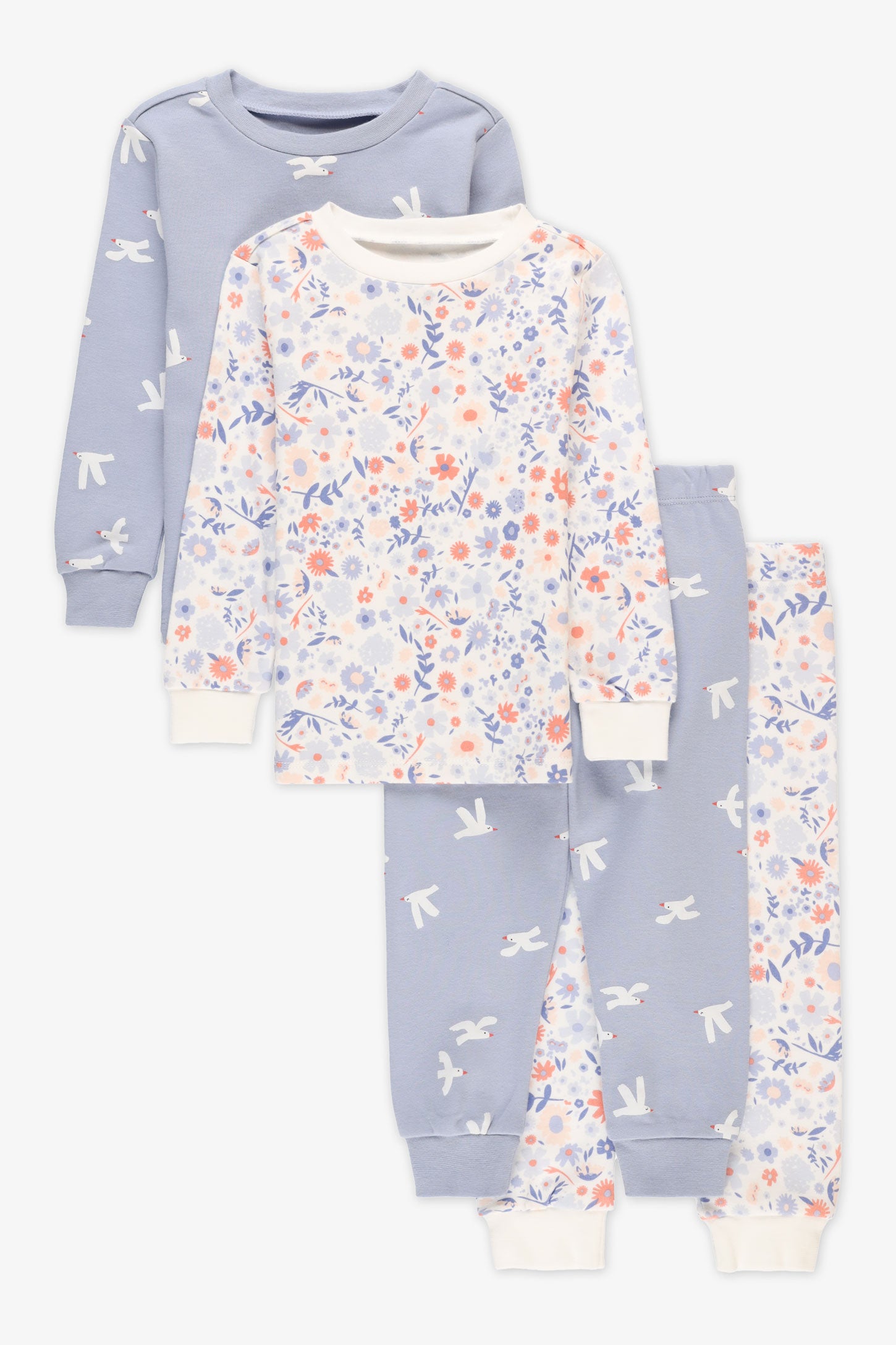 Ensemble 2 pièces, manches longues et pantalon - Ado garçon && BLEU