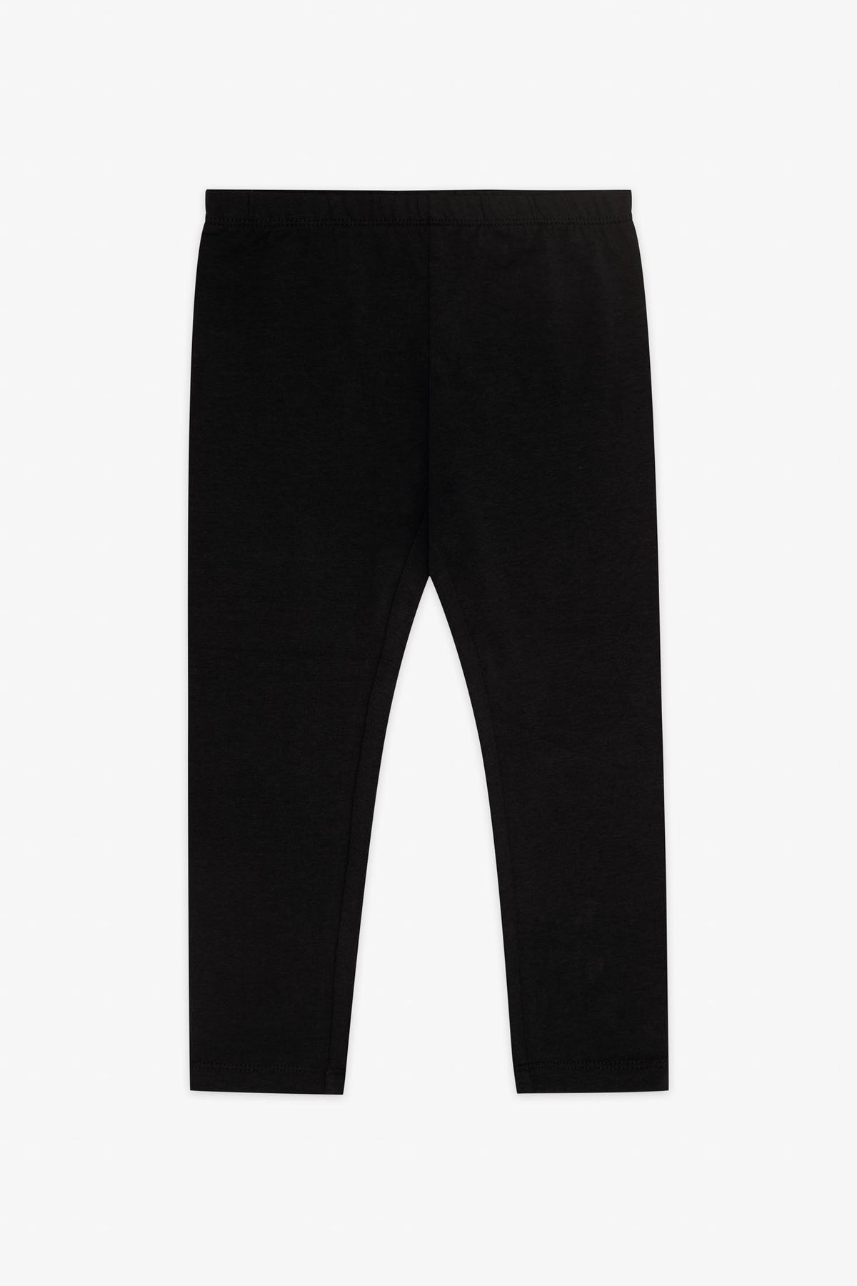 Legging en coton, 2/20$ - Enfant fille && NOIR