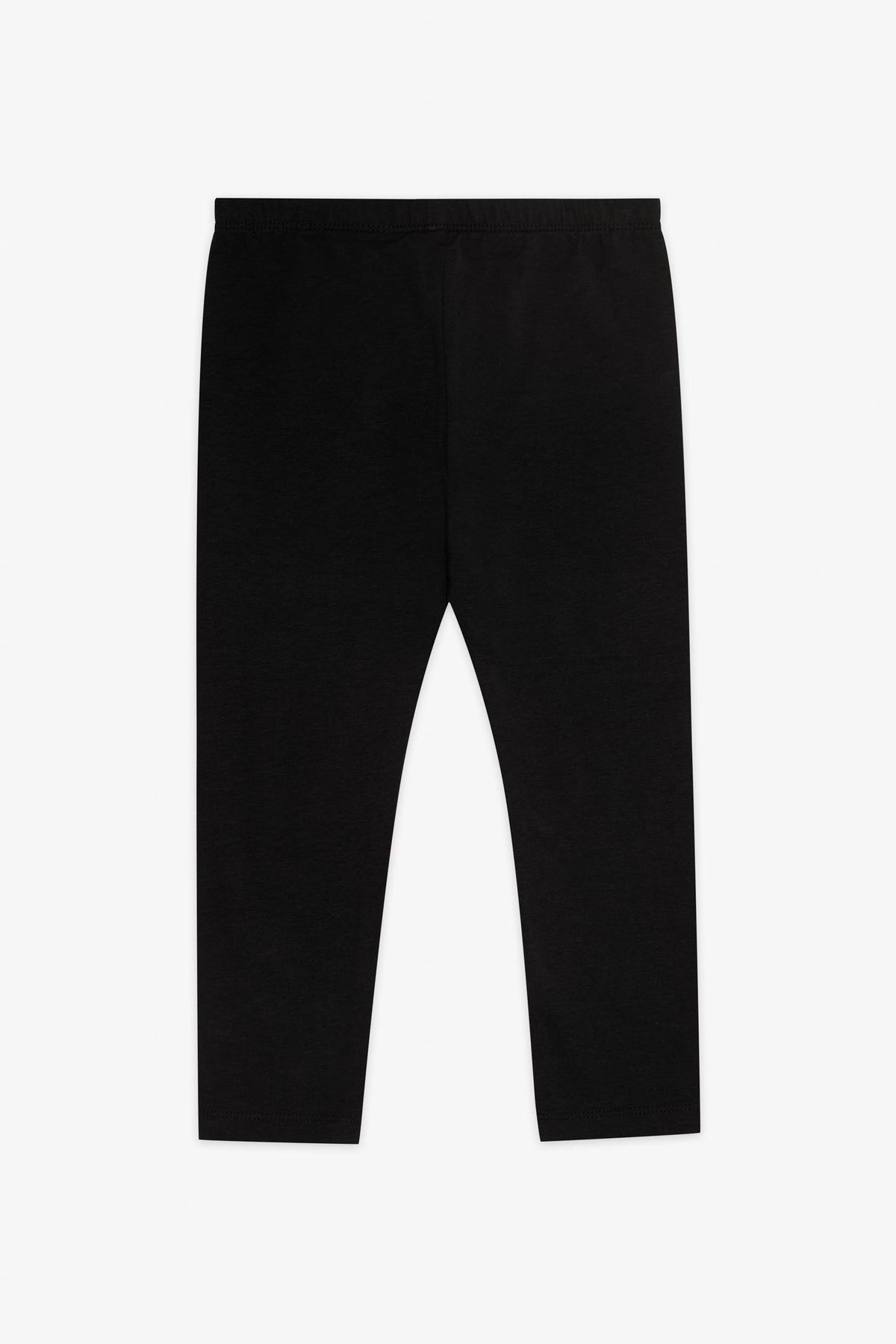 Legging en coton, 2/20$ - Enfant fille && NOIR
