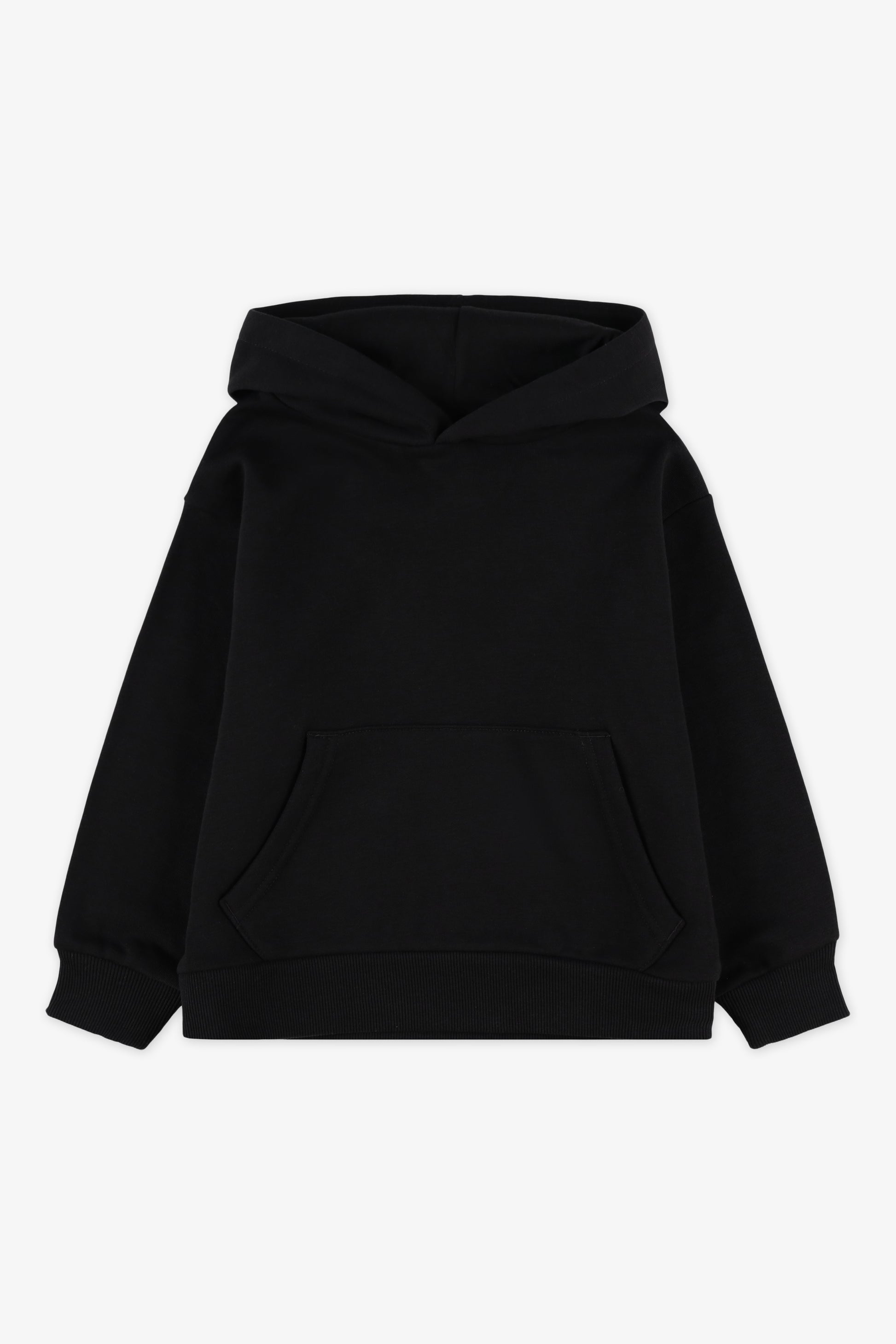 Chandail ouaté à capuchon - Enfant garçon && NOIR