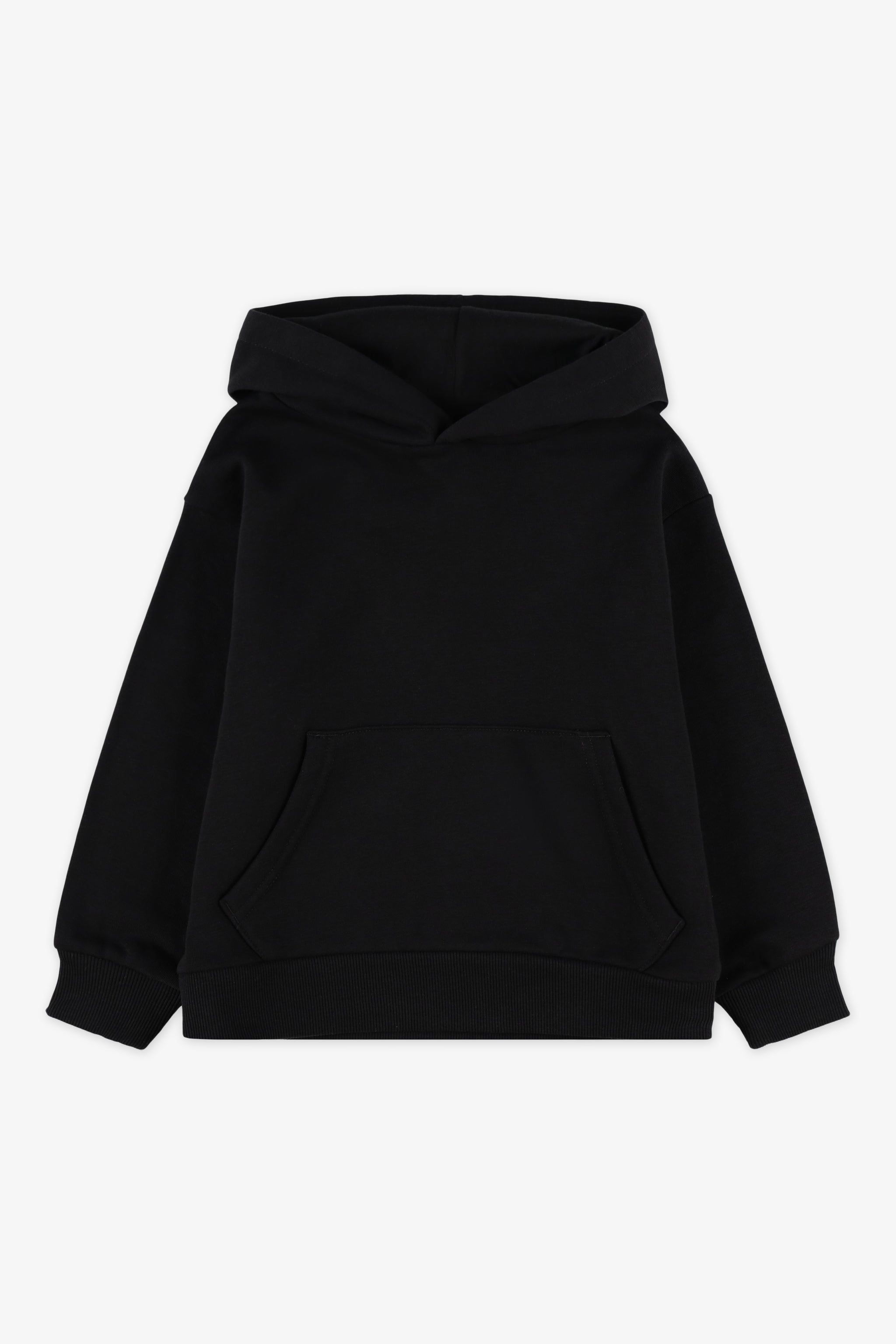 Chandail ouaté à capuchon - Enfant garçon && NOIR