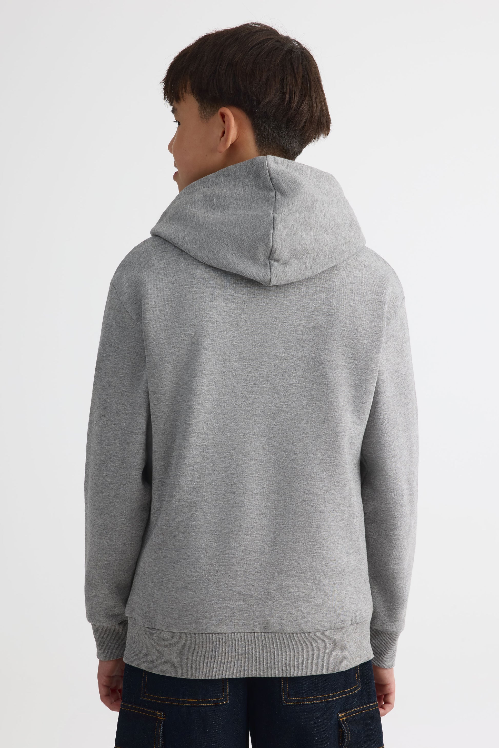 Chandail ouaté à capuchon - Ado garçon && GRIS MIXTE