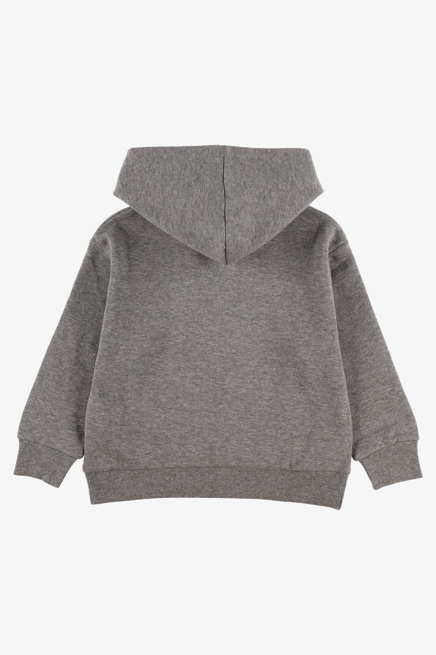 Chandail à capuchon coton ouaté - Enfant garçon && GRIS MIXTE