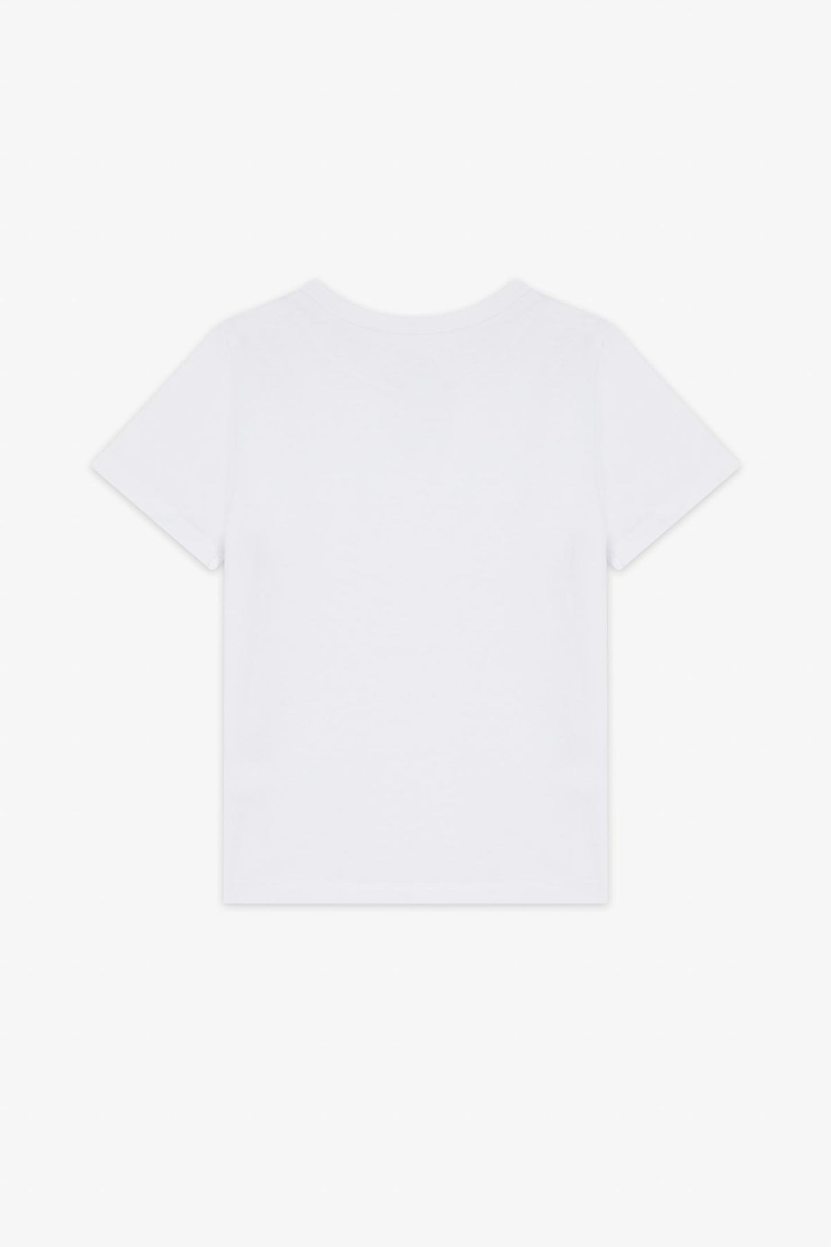 T-shirt col rond coton, 2T-3T - Bébé garçon && BLANC