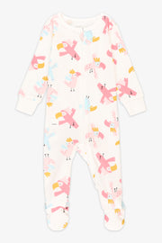 Pyjama 1-pièce coton bio, 2/30$ - Bébé && ROSE MULTI