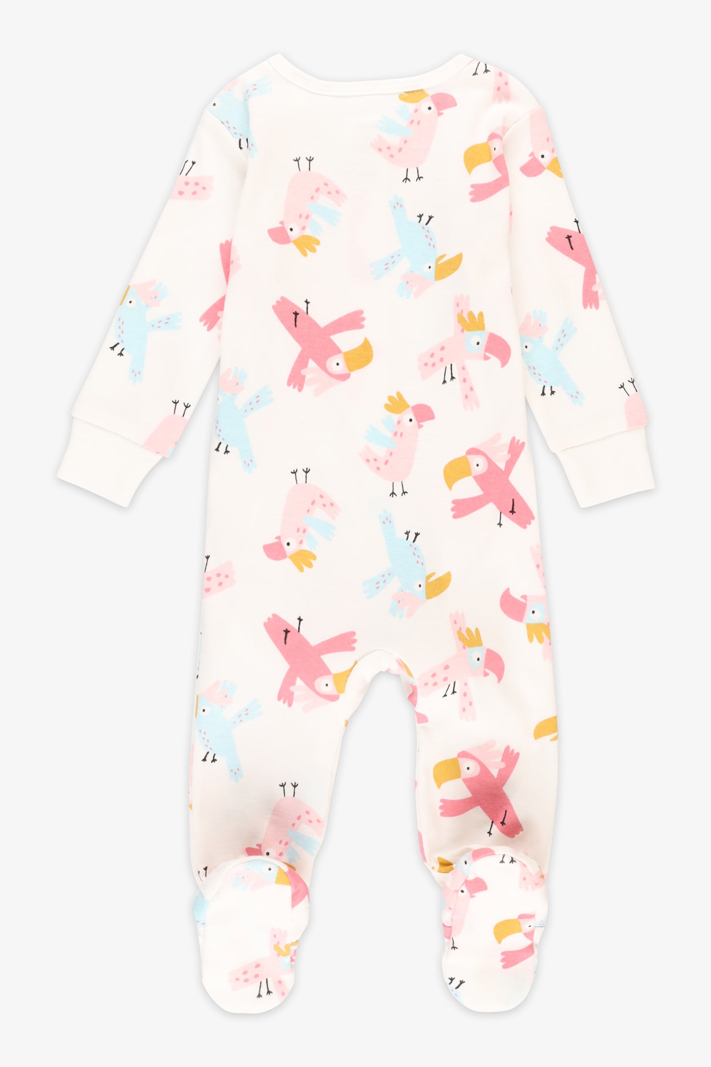 Pyjama 1-pièce coton bio, 2/30$ - Bébé && ROSE MULTI