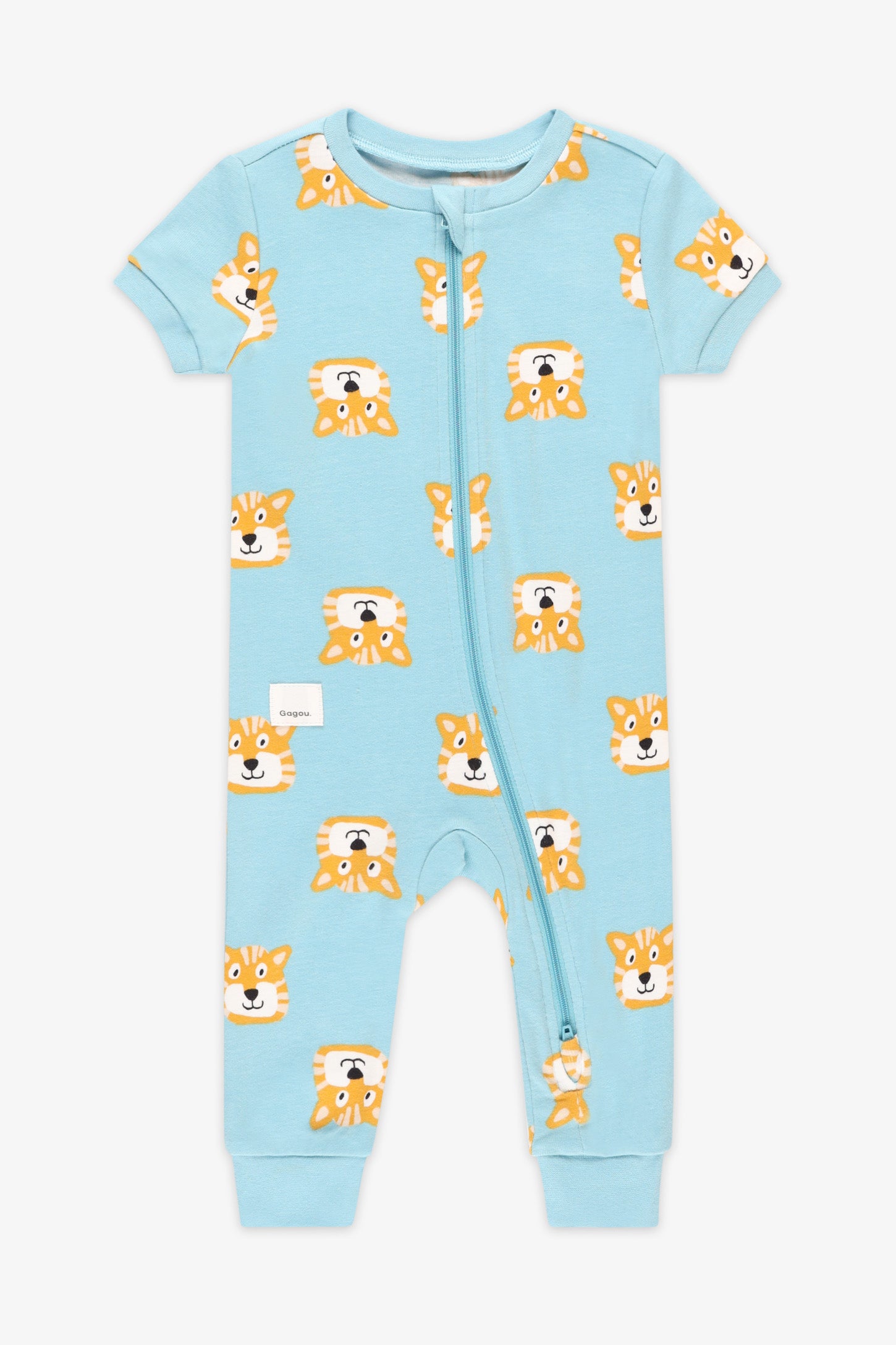 Pyjama 1-pièce coton bio, 2/30$ - Bébé && TURQUOISE