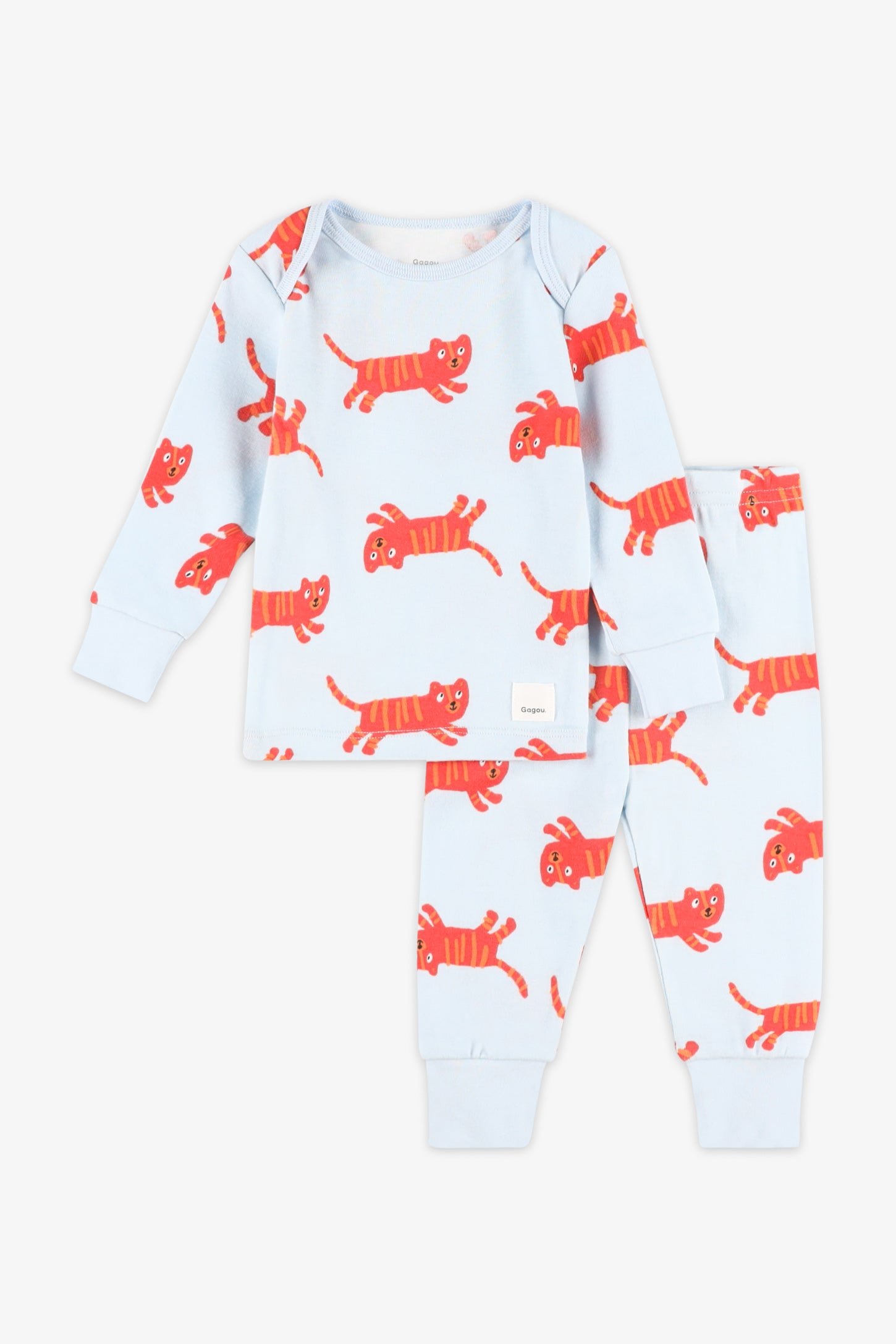 Ensemble 2-pièces coton bio, 2/30$ - Bébé garçon && BLEU PALE