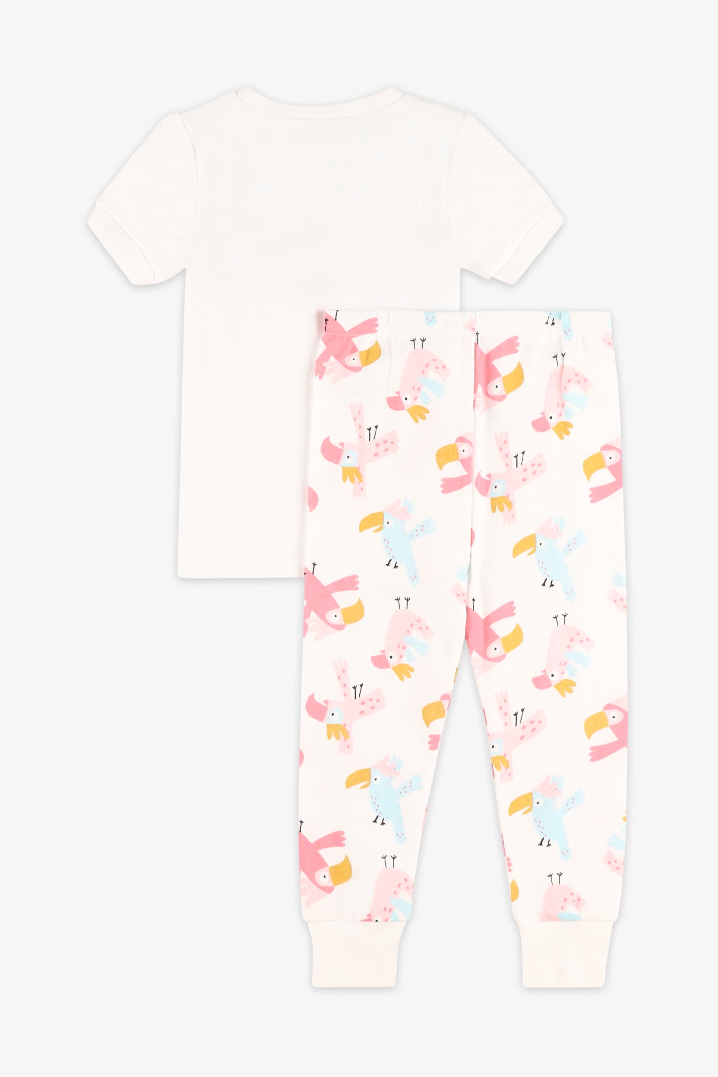 Ensemble 2-pièces coton bio, 2T-3T, 2/30$ - Bébé garçon && ROSE MULTI