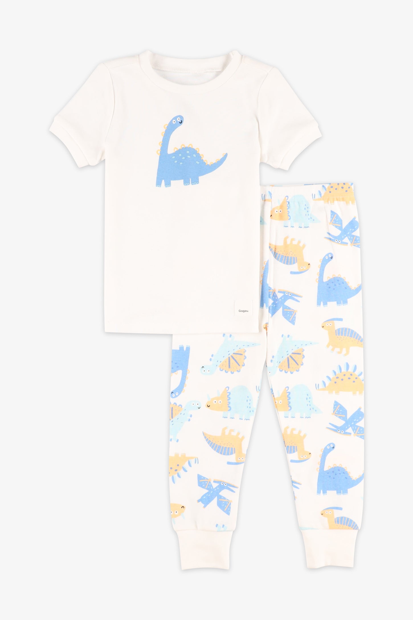 Ensemble 2-pièces coton bio, 2T-3T, 2/30$ - Bébé garçon && BLEU MULTI
