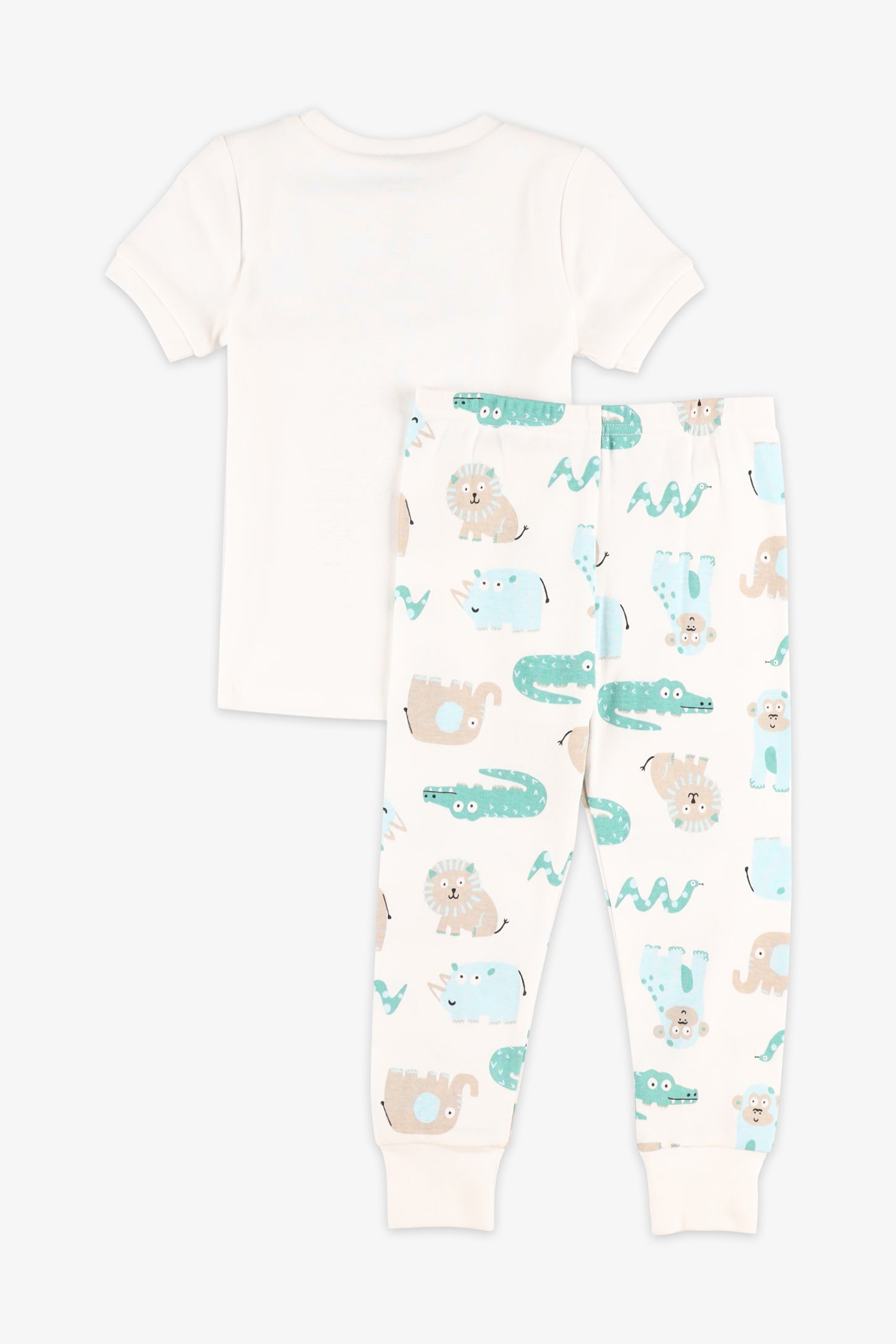 Ensemble 2-pièces coton bio, 2T-3T, 2/30$ - Bébé garçon && VERT/MULTI