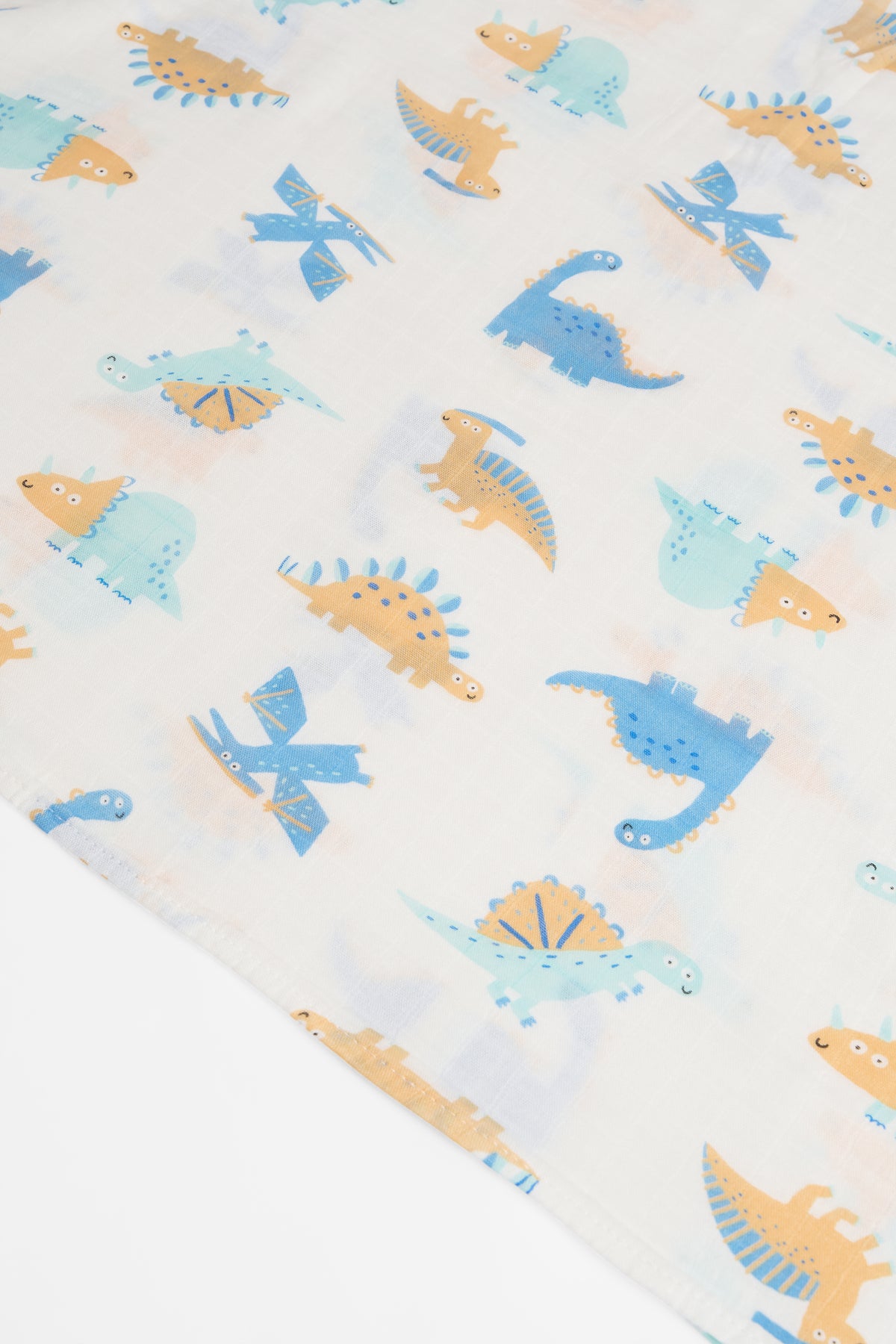 Couverture mousseline bambou et coton, 2/30$ - Bébé && BLEU MULTI