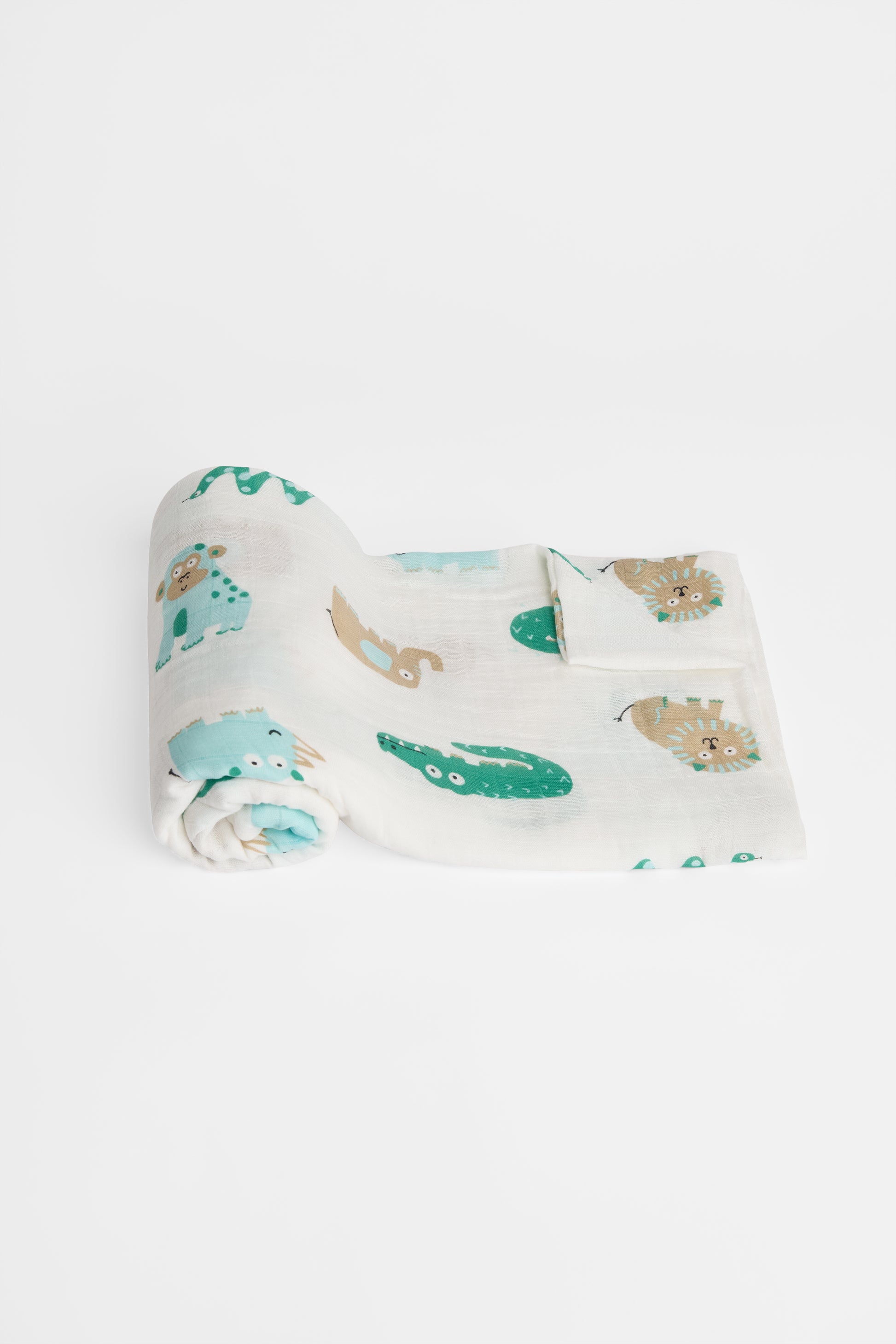Couverture mousseline bambou et coton, 2/30$ - Bébé && VERT/MULTI