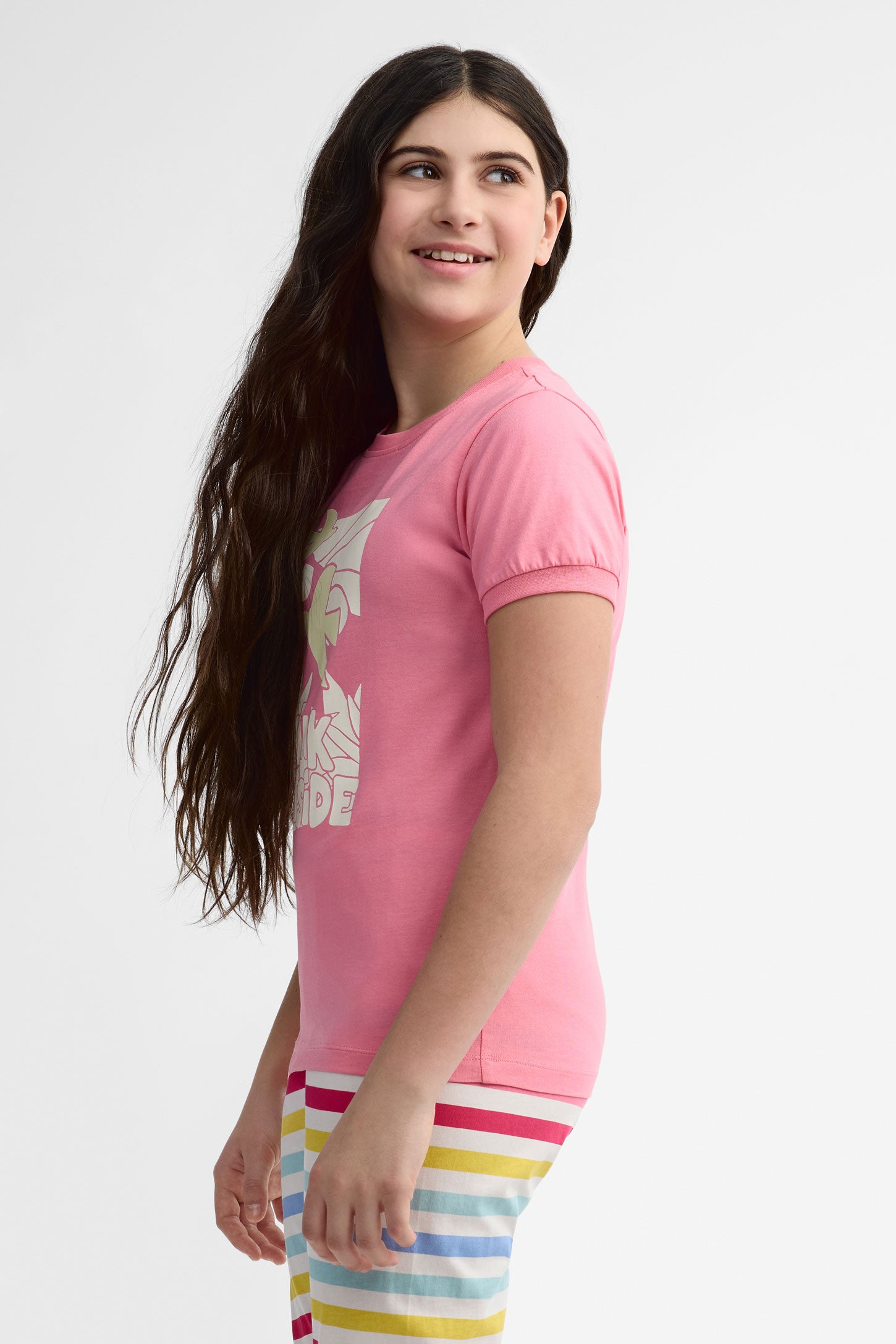 Pyjama 2-pièces imprimé phosphorescent, 2/40$ - Ado fille && ROSE