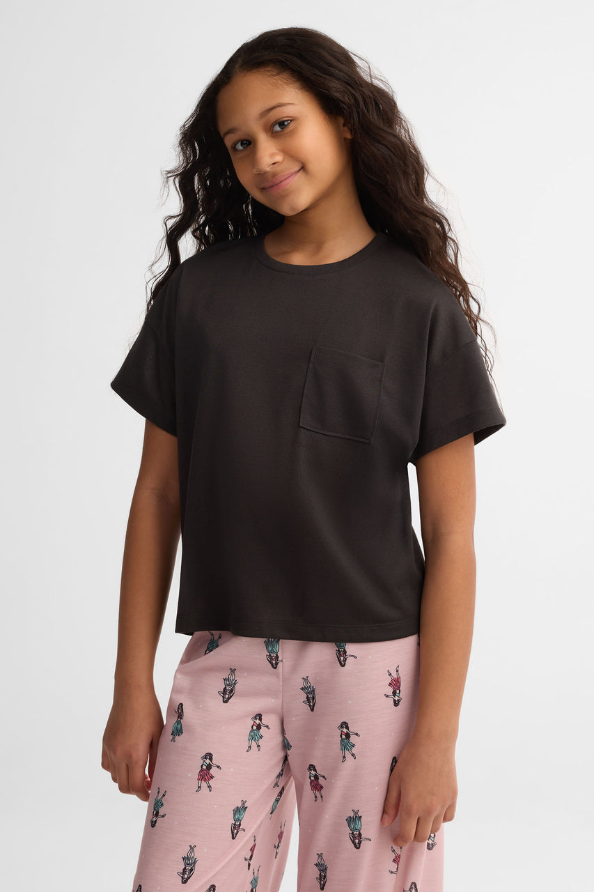 Adda Heights T Shirt Fille Ado Pajama T-shirt Teenage Girl