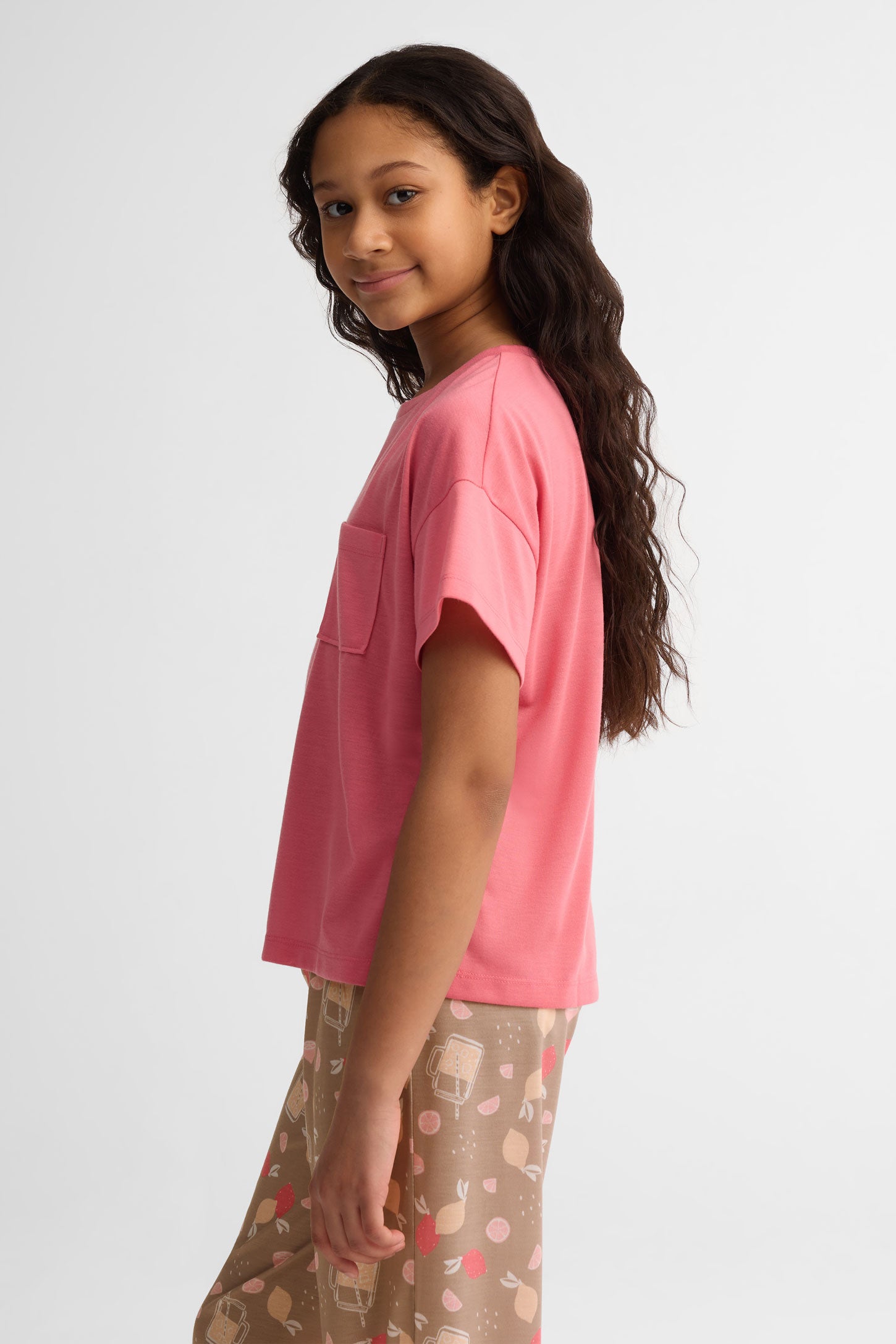 T-shirt pyjama - Ado fille && ROSE