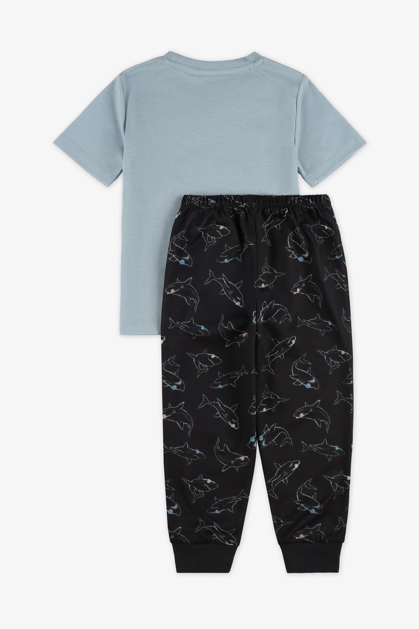 Pyjama 2-pièces, 2/35$ - Enfant garçon && GRIS