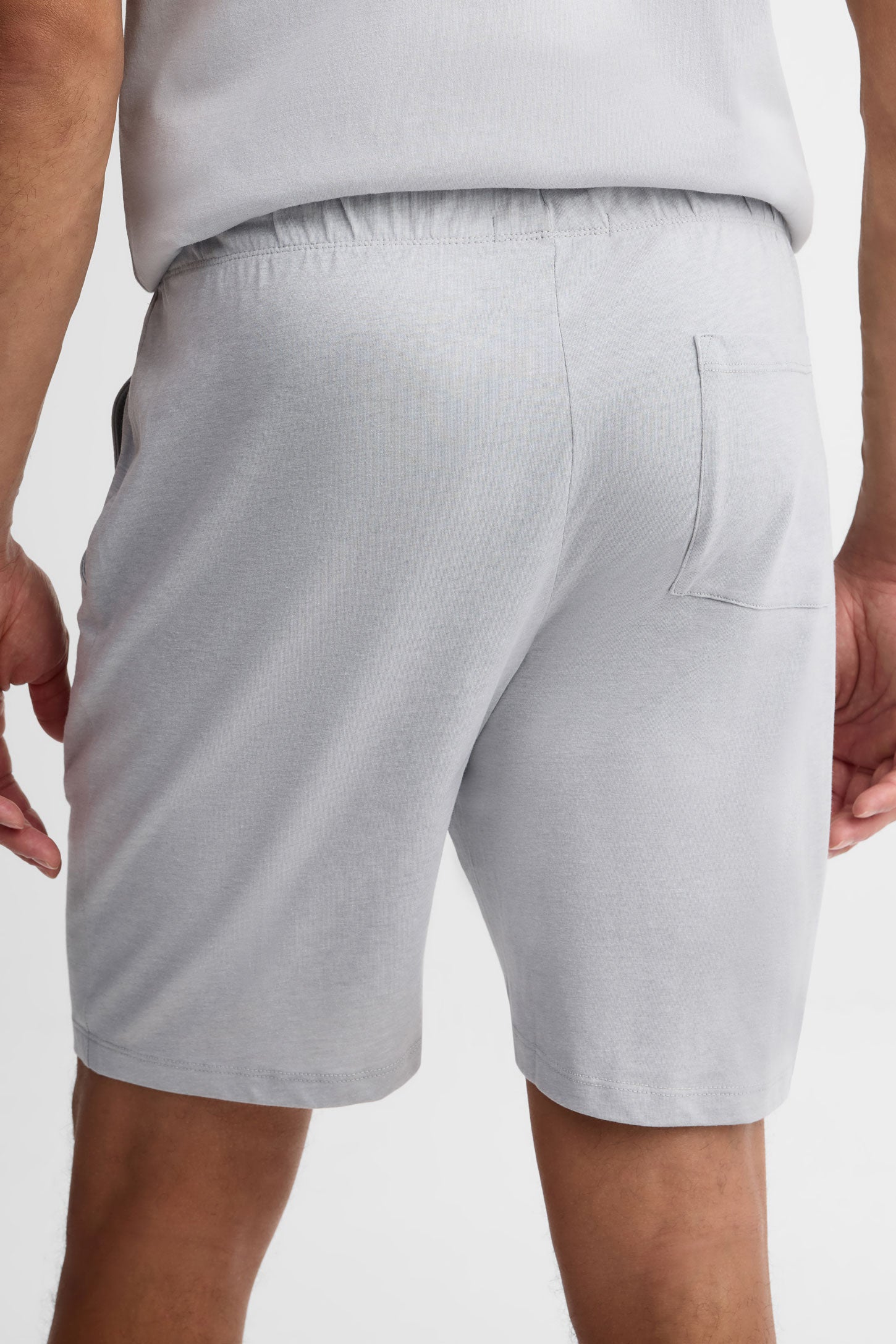 Short pyjama imprimé coton, 2/40$ - Homme && BLEU MIXTE
