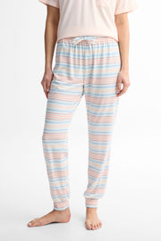 Pantalon pyjama - Femme && ROSE MULTI