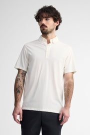 Polo manches courtes bambou BM - Homme && BEIGE