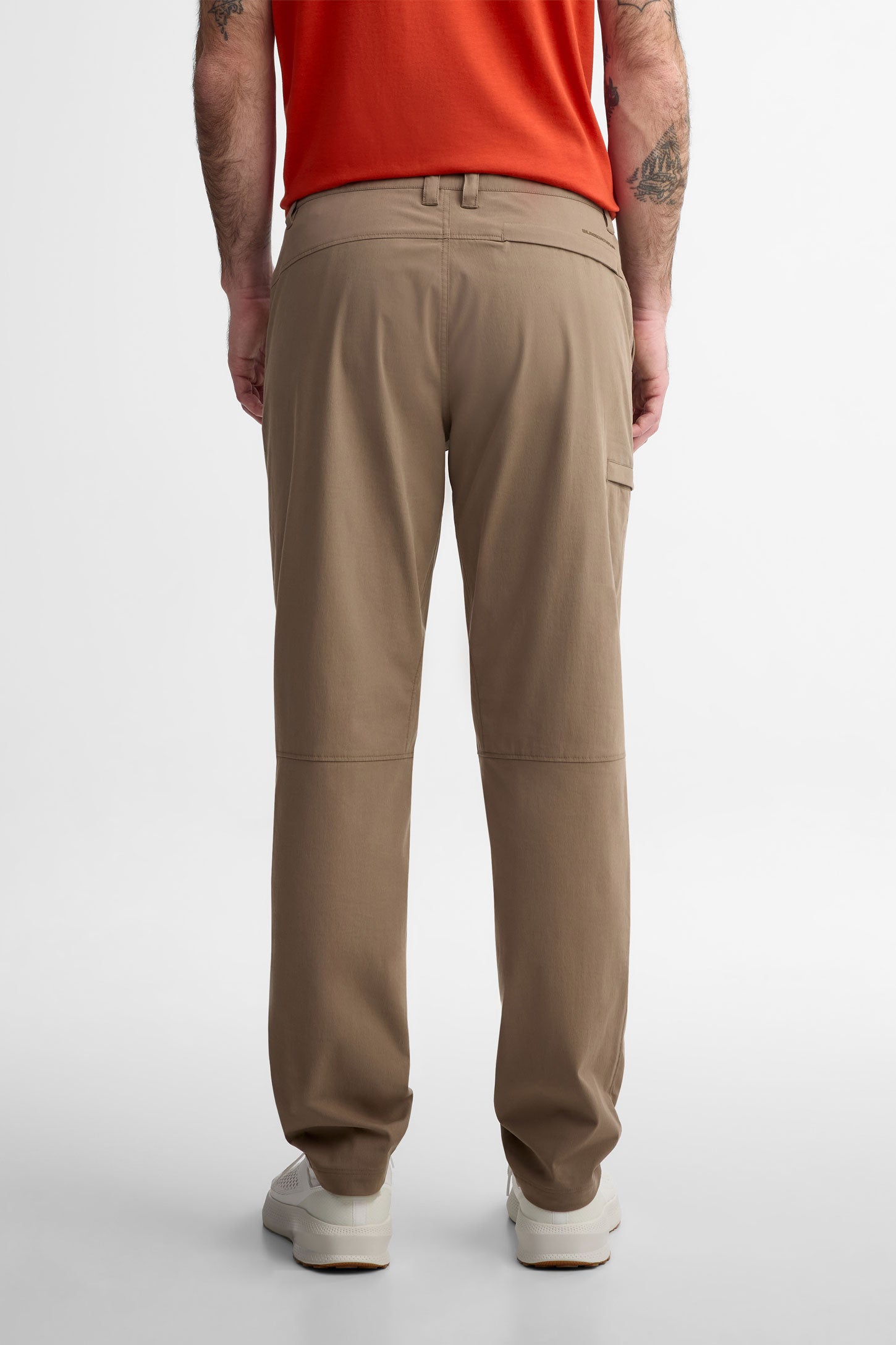 Pantalon cargo coupe semi-ajustée BM - Homme && BRUN