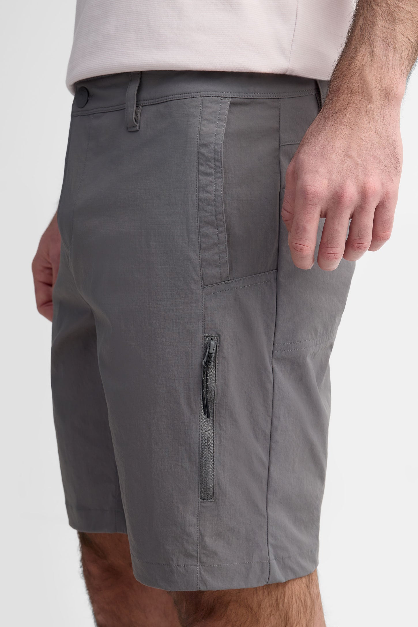 Short cargo en ripstop BM - Homme && GRIS