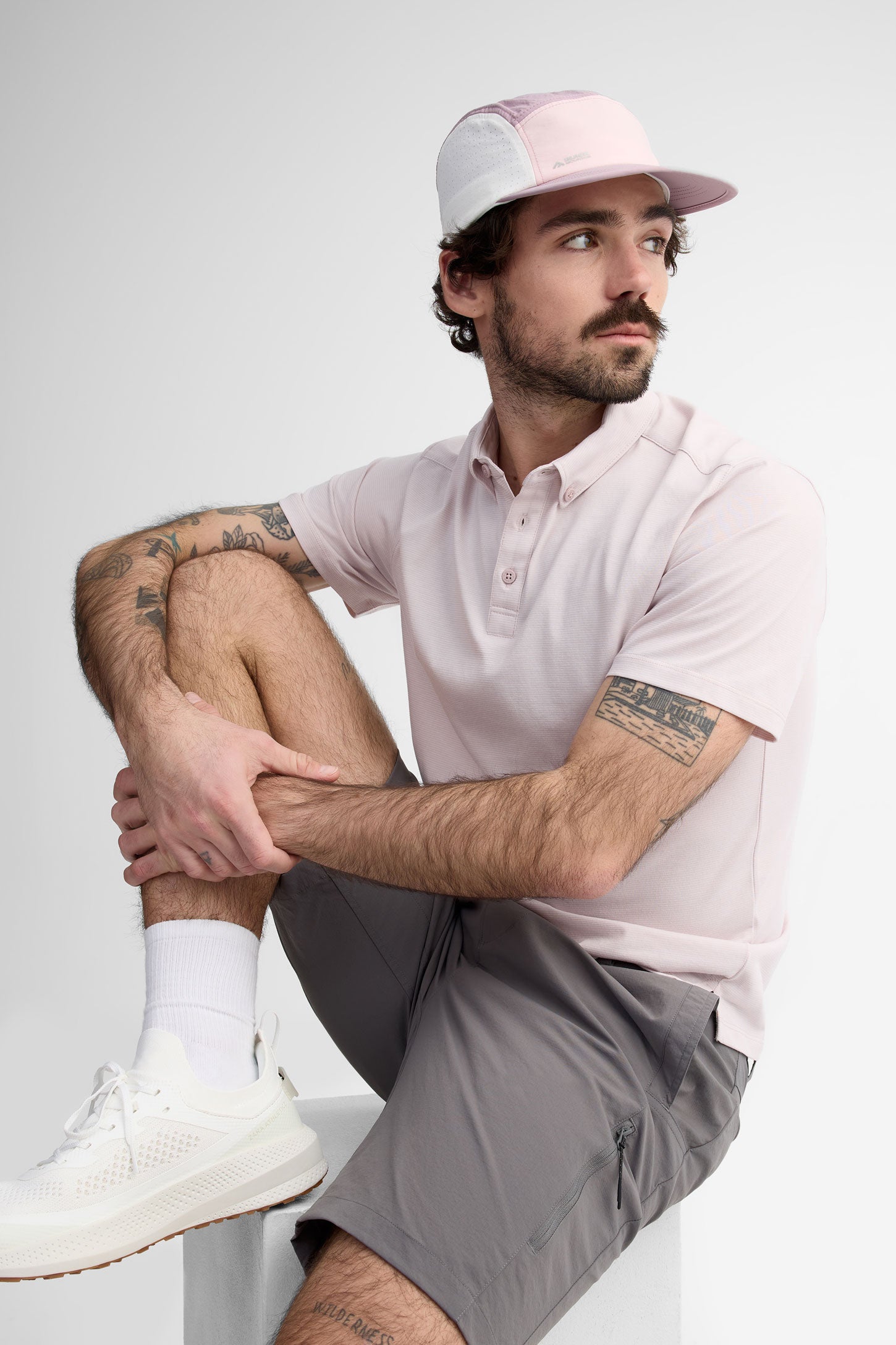 Short cargo en ripstop BM - Homme && GRIS