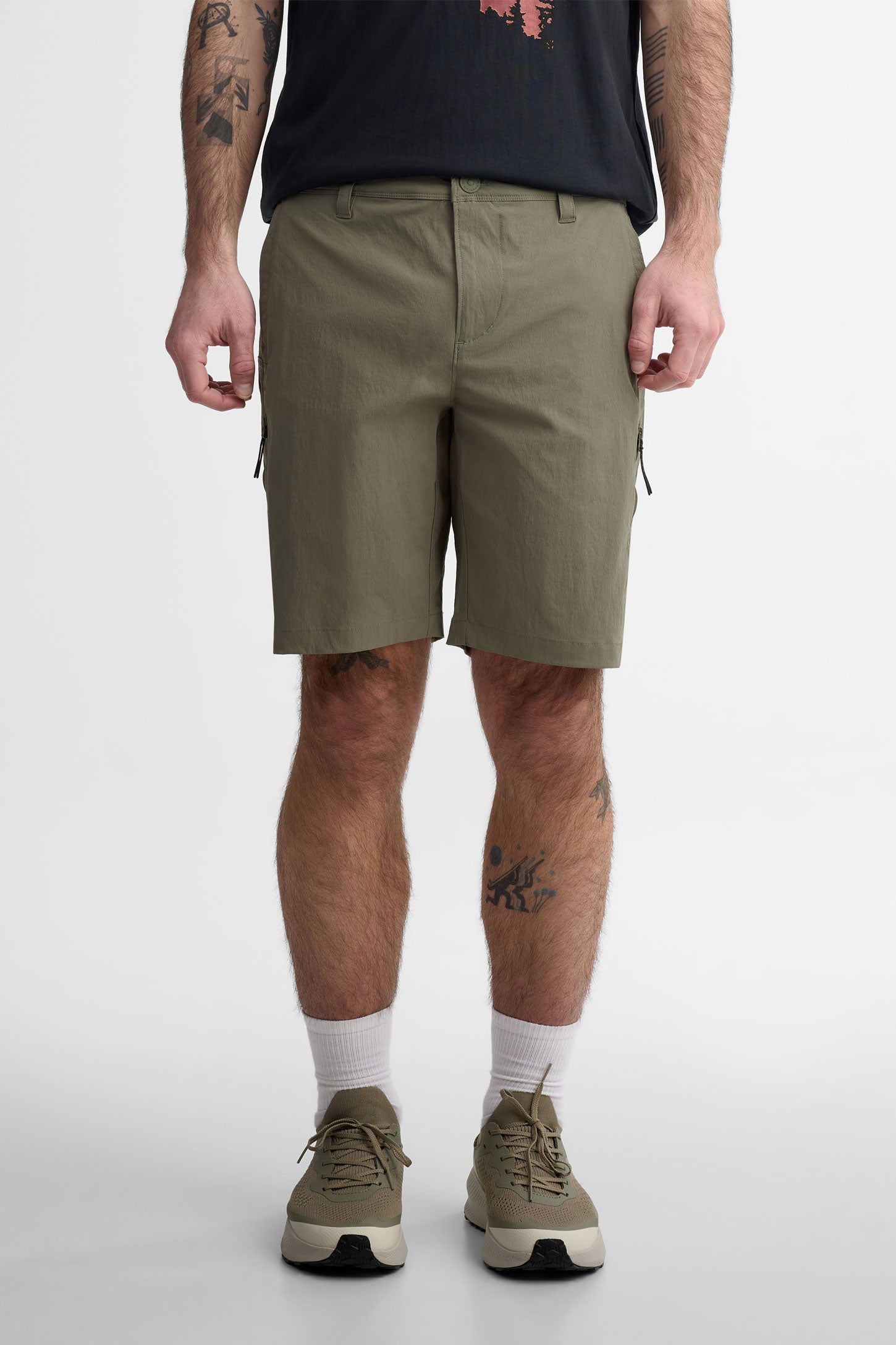 Short cargo en ripstop BM - Homme && KAKI