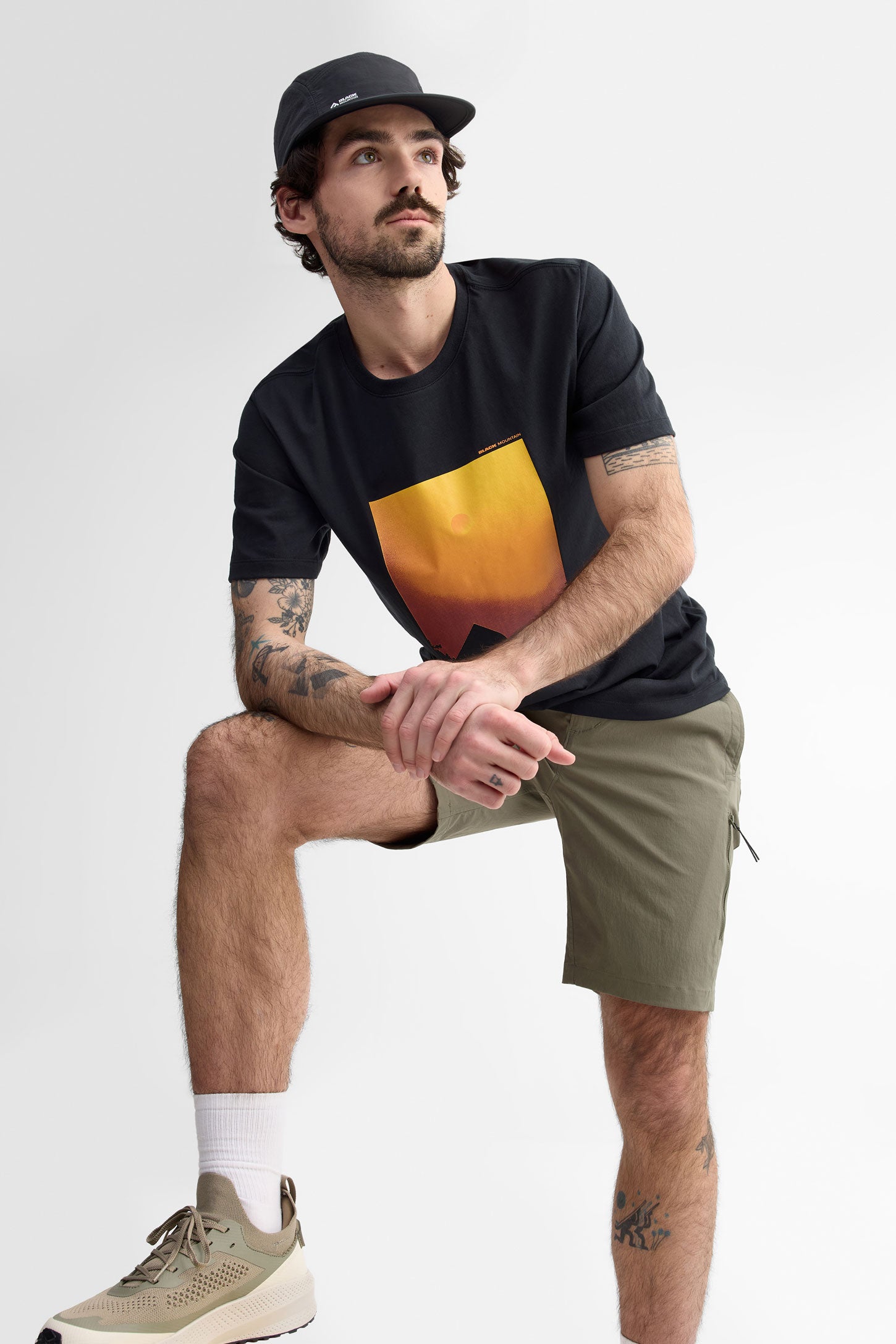 Short cargo en ripstop BM - Homme && KAKI