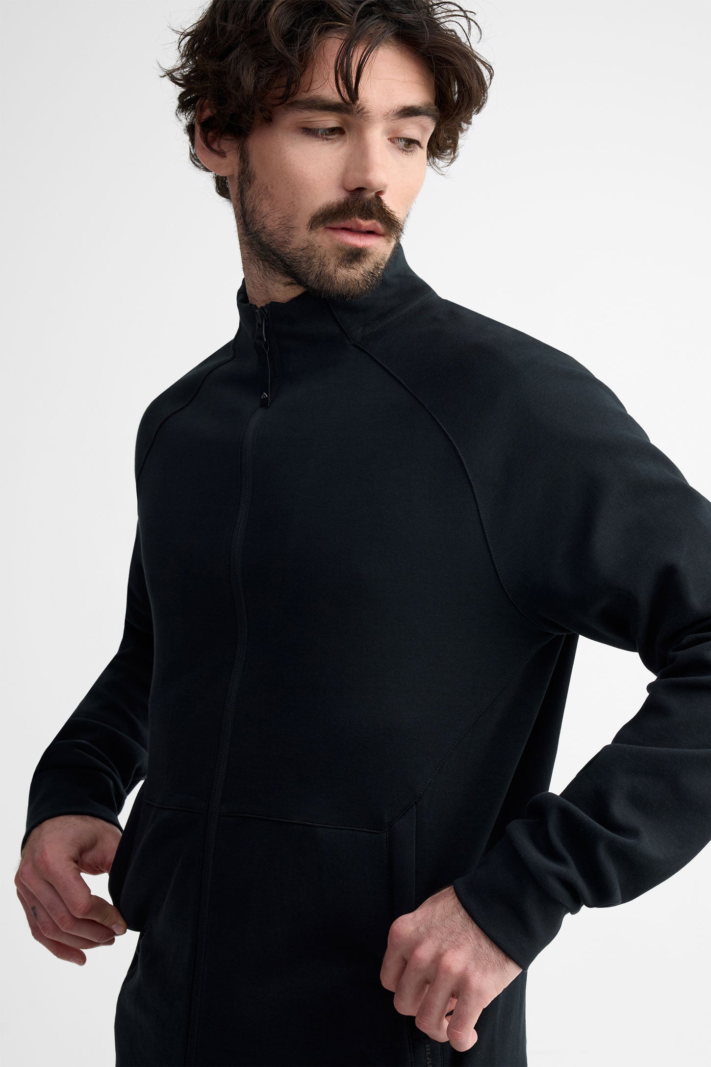 Veste col montant extensible 4 sens BM - Homme && GRIS FONCE