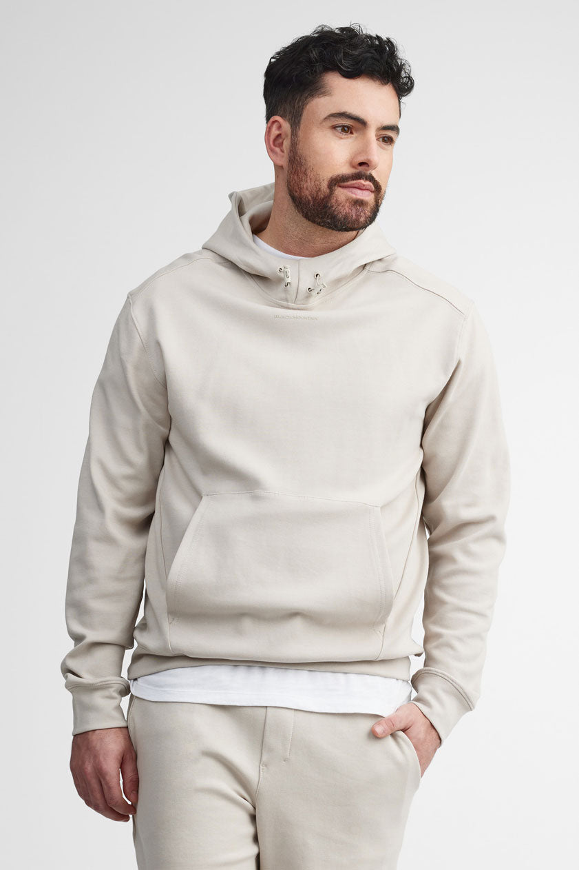 Chandail à capuchon extensible 4 sens BM - Homme && GRIS