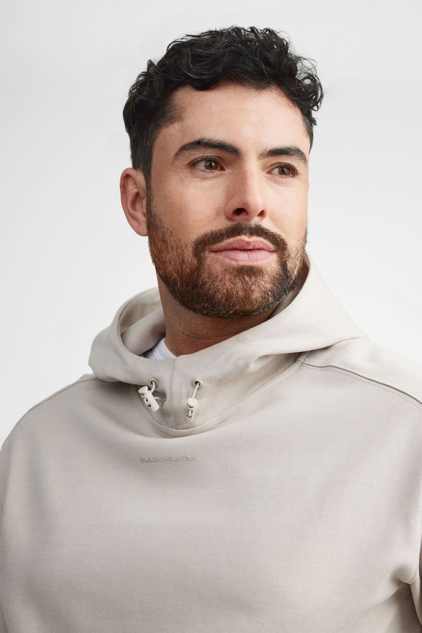 Chandail à capuchon extensible 4 sens BM - Homme && GRIS