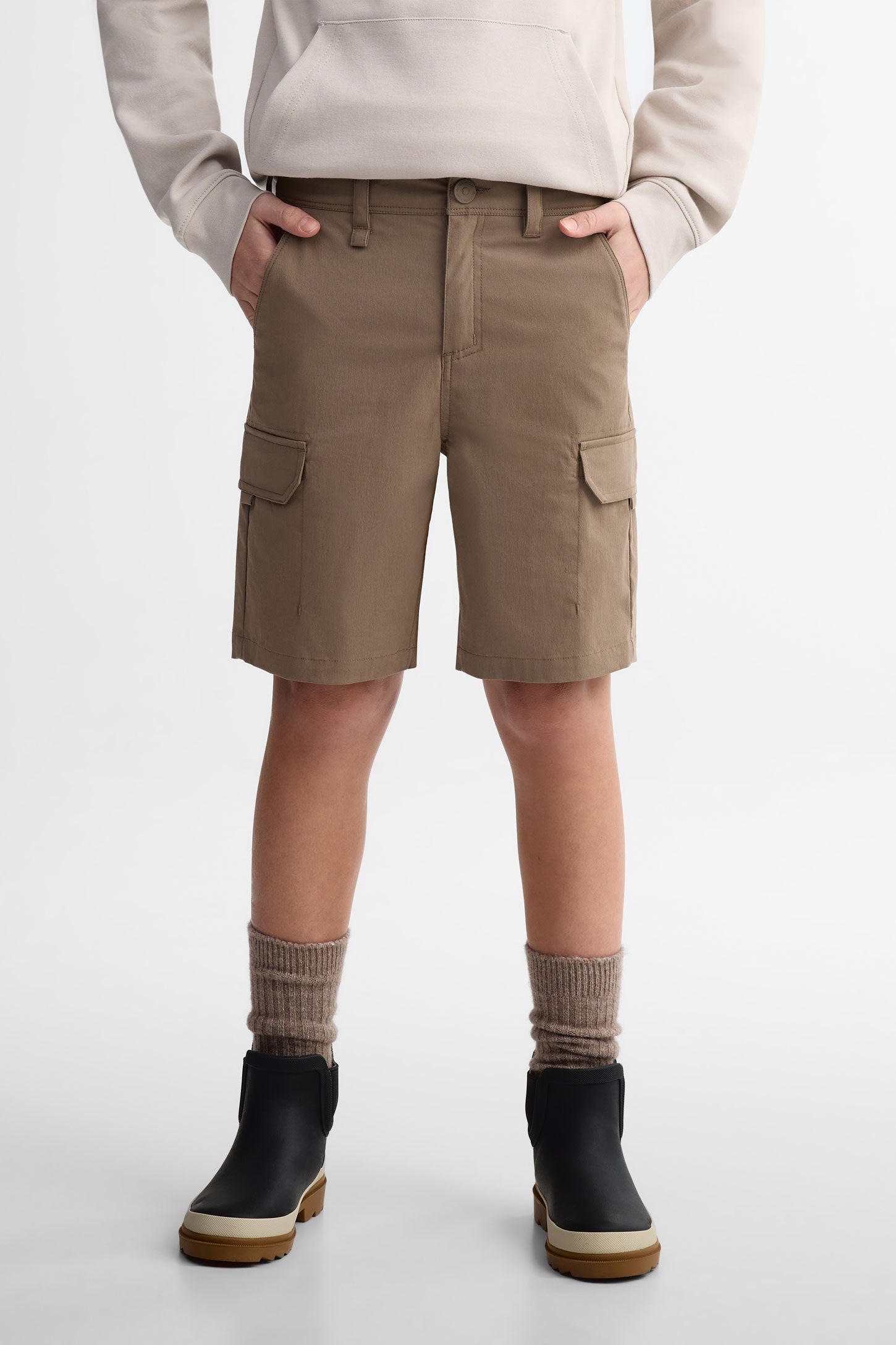 Short cargo coton BM - Ado garçon && BRUN
