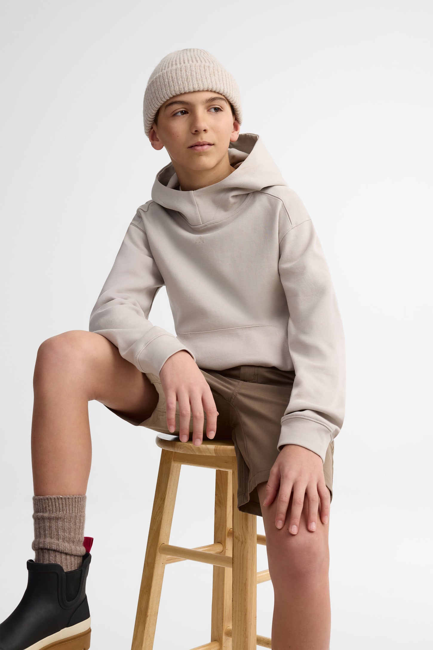 Short cargo coton BM - Ado garçon && BRUN