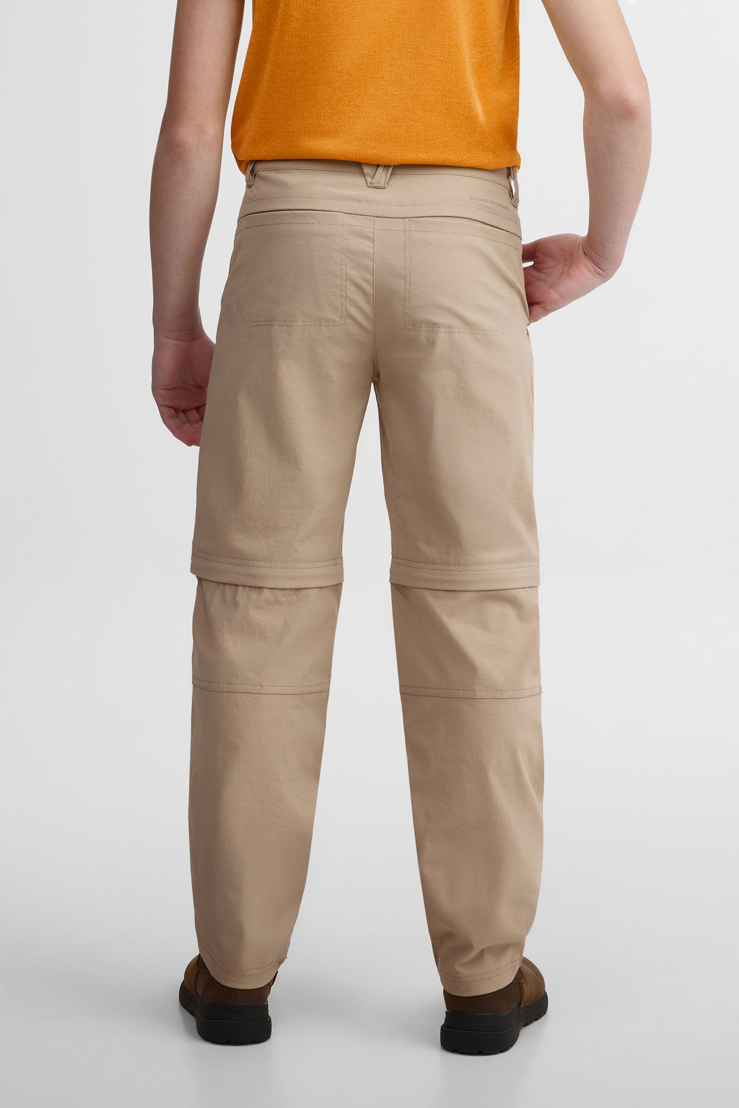 Pantalon convertible en short BM - Ado garçon && BEIGE