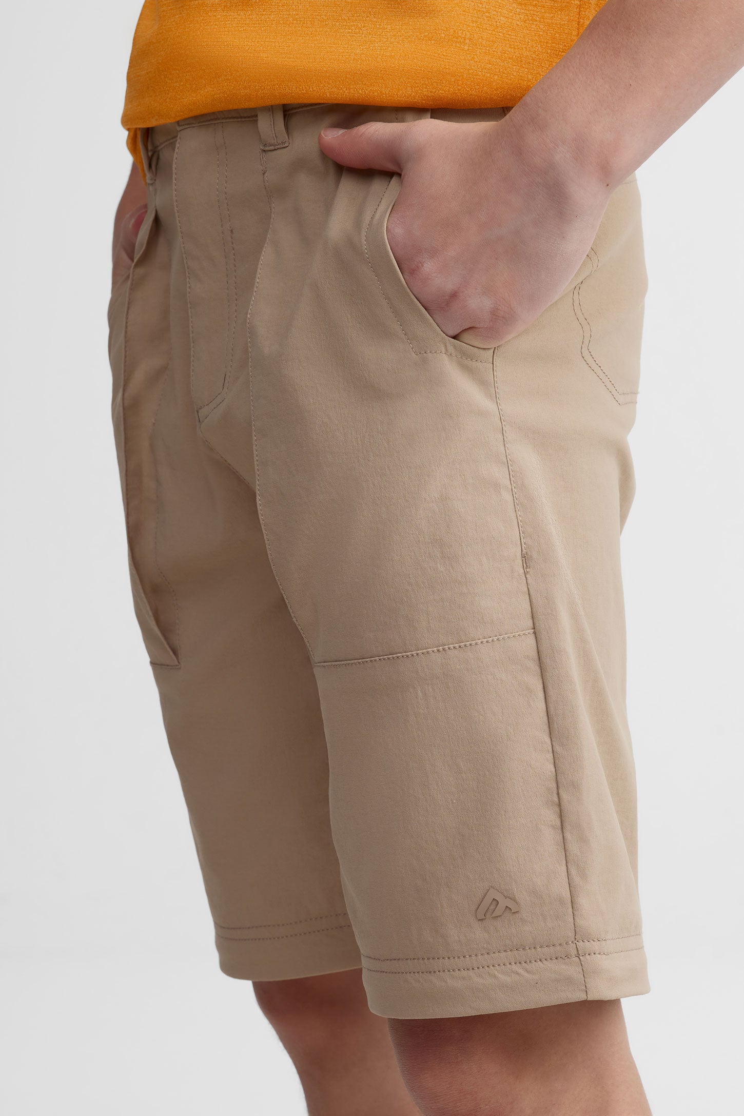 Pantalon convertible en short BM - Ado garçon && BEIGE