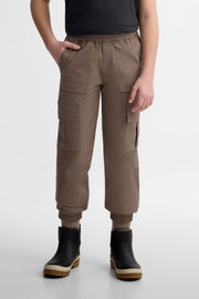 Pantalon jogger cargo - Ado garçon && BRUN