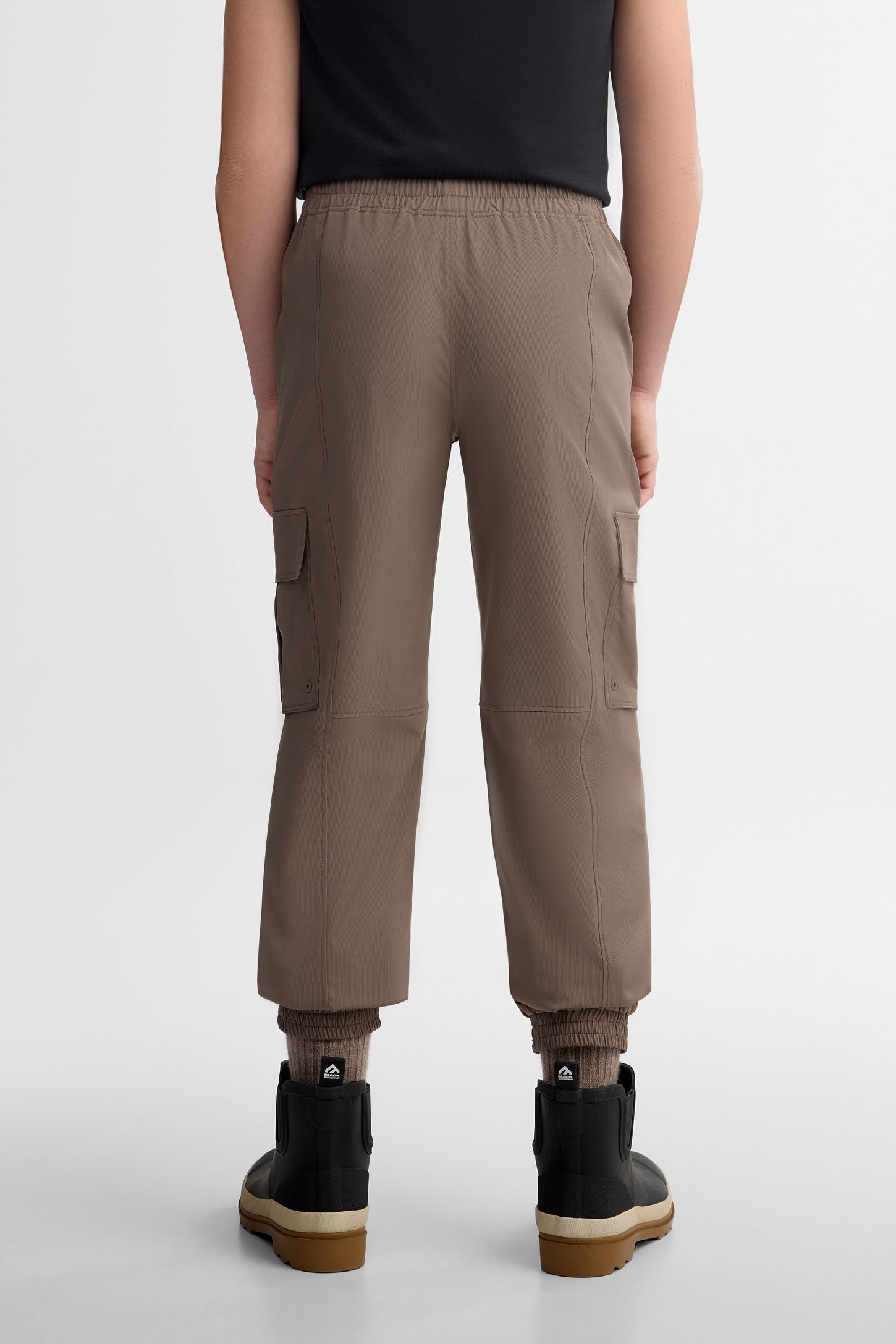 Pantalon jogger cargo - Ado garçon && BRUN