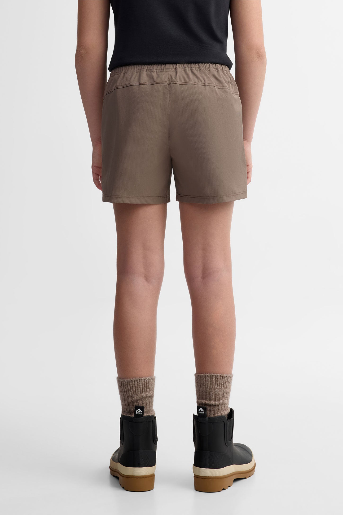 Short taille élastique BM - Ado fille && BRUN
