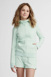 Veste à capuchon extensible 4 sens BM - Ado fille && VERT