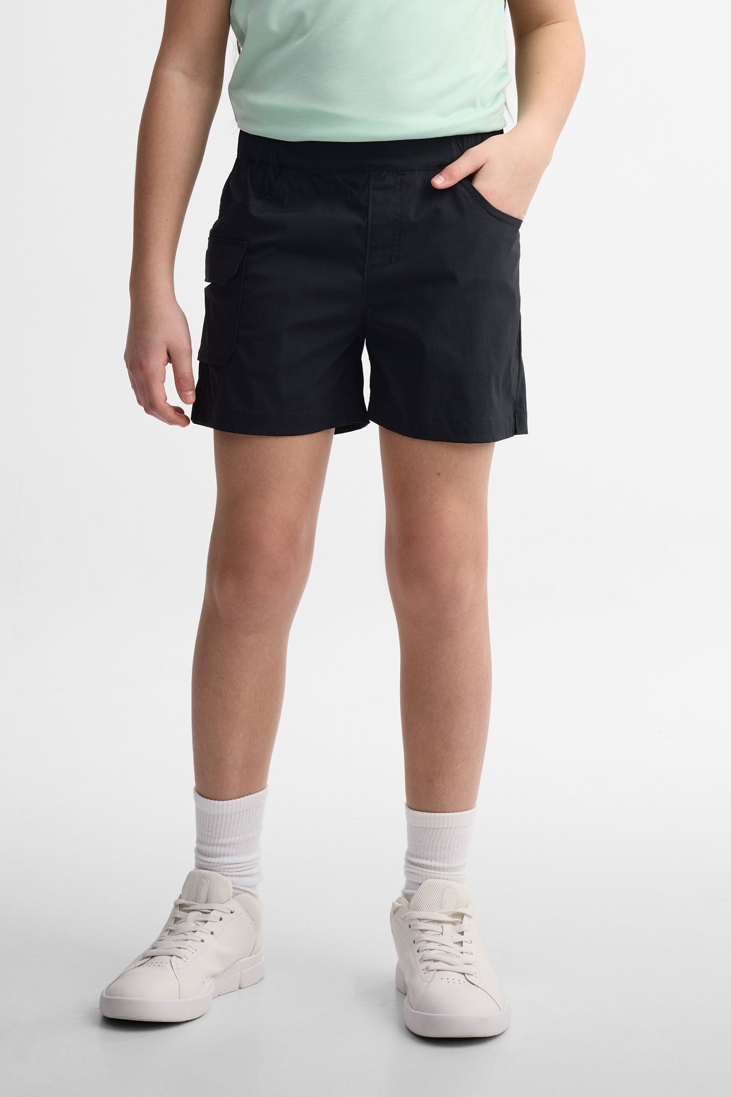 Short cargo BM - Ado fille && GRIS FONCE