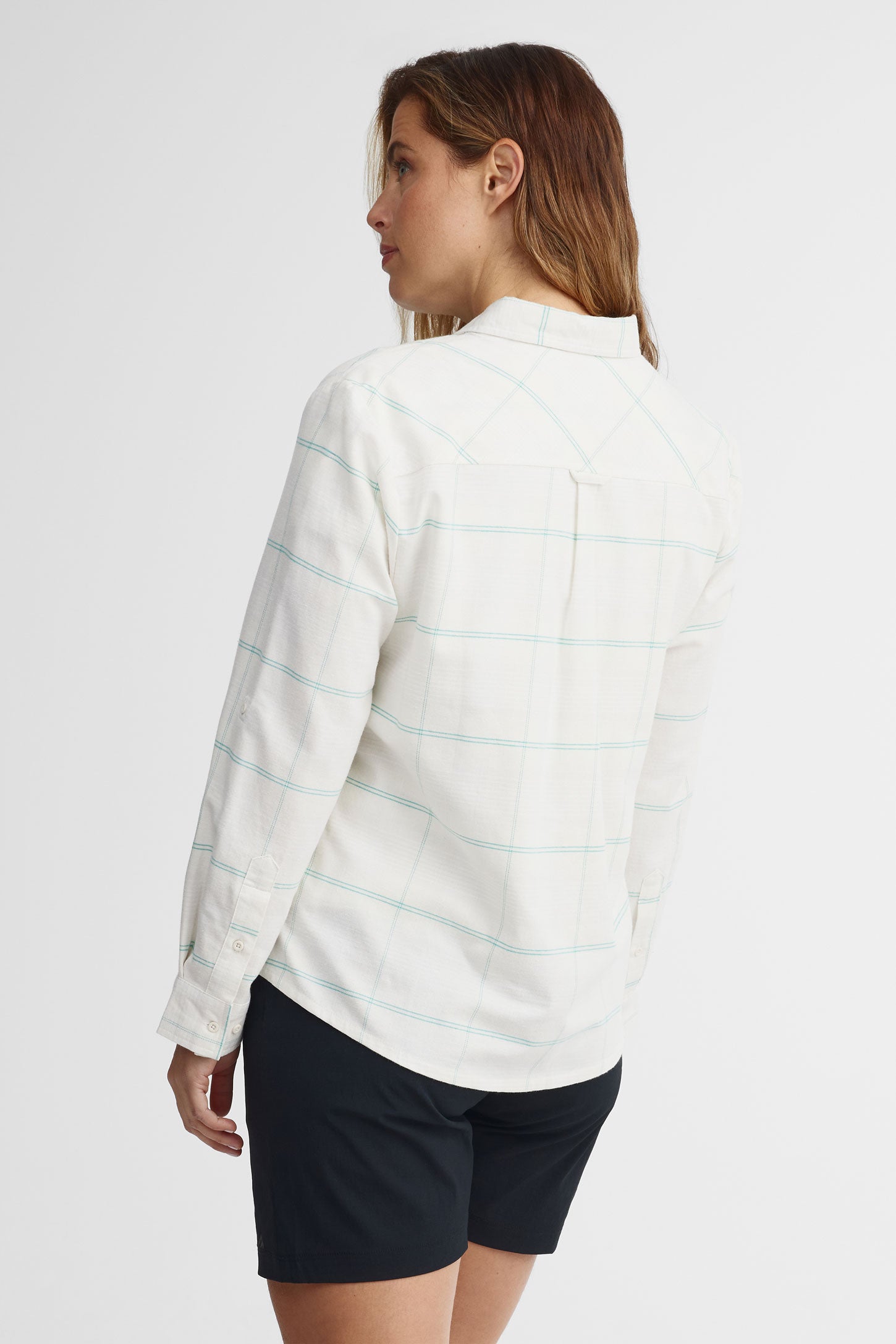 Chemise à carreaux en flanelle - Femme && BLANC MULTI