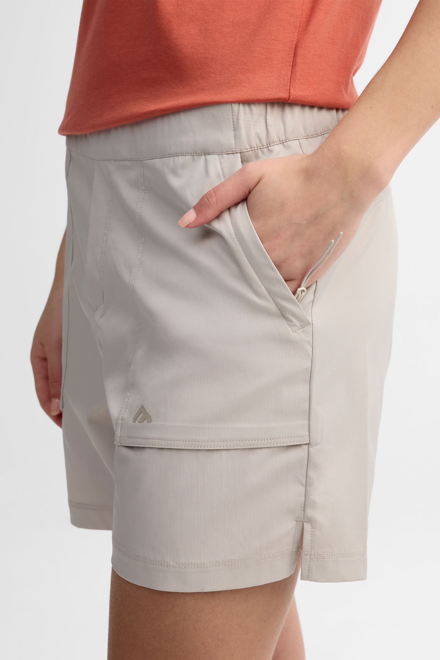 Short semi-ajusté BM - Femme && GRIS
