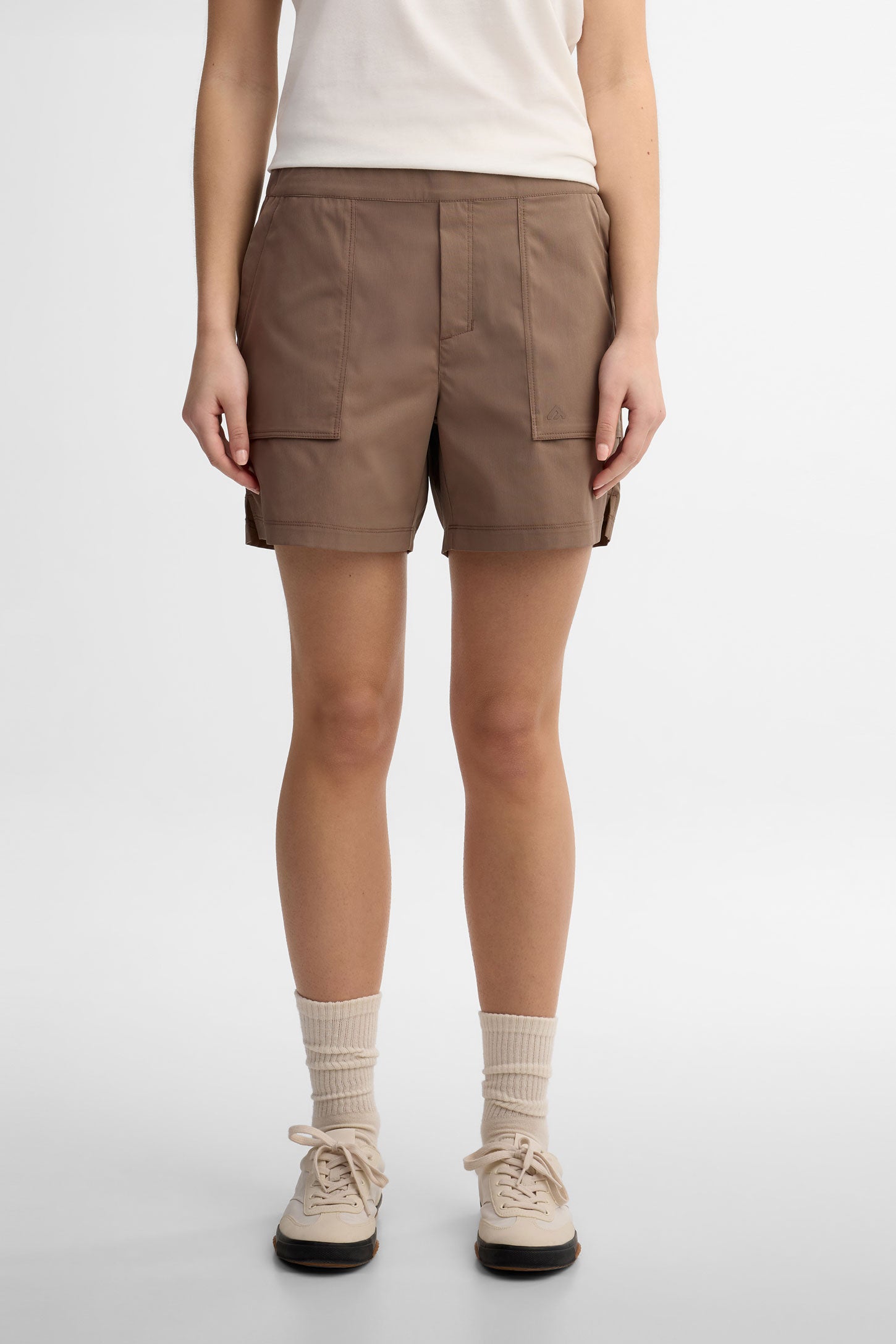 Short semi-ajusté BM - Femme && TAUPE