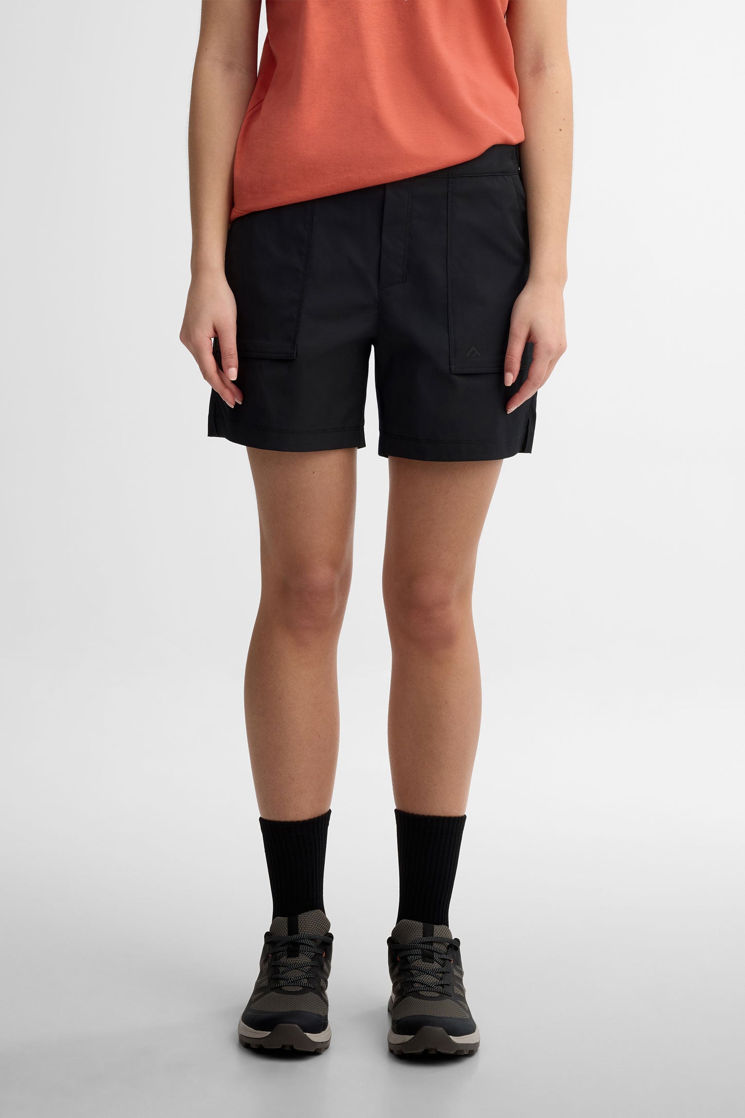 Short semi-ajusté BM - Femme && GRIS FONCE